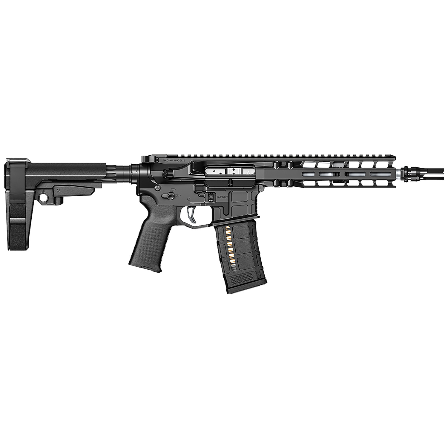 Radian Weapons Model 1 Pistol 300 Blackout 30+1 9 Black