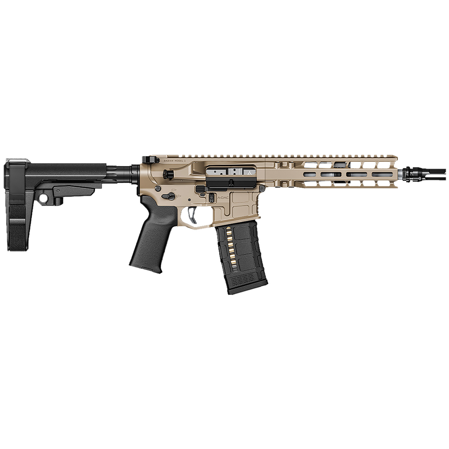 Radian Weapons Model 1 300 Blackout Pistol 30+1 9 Fde