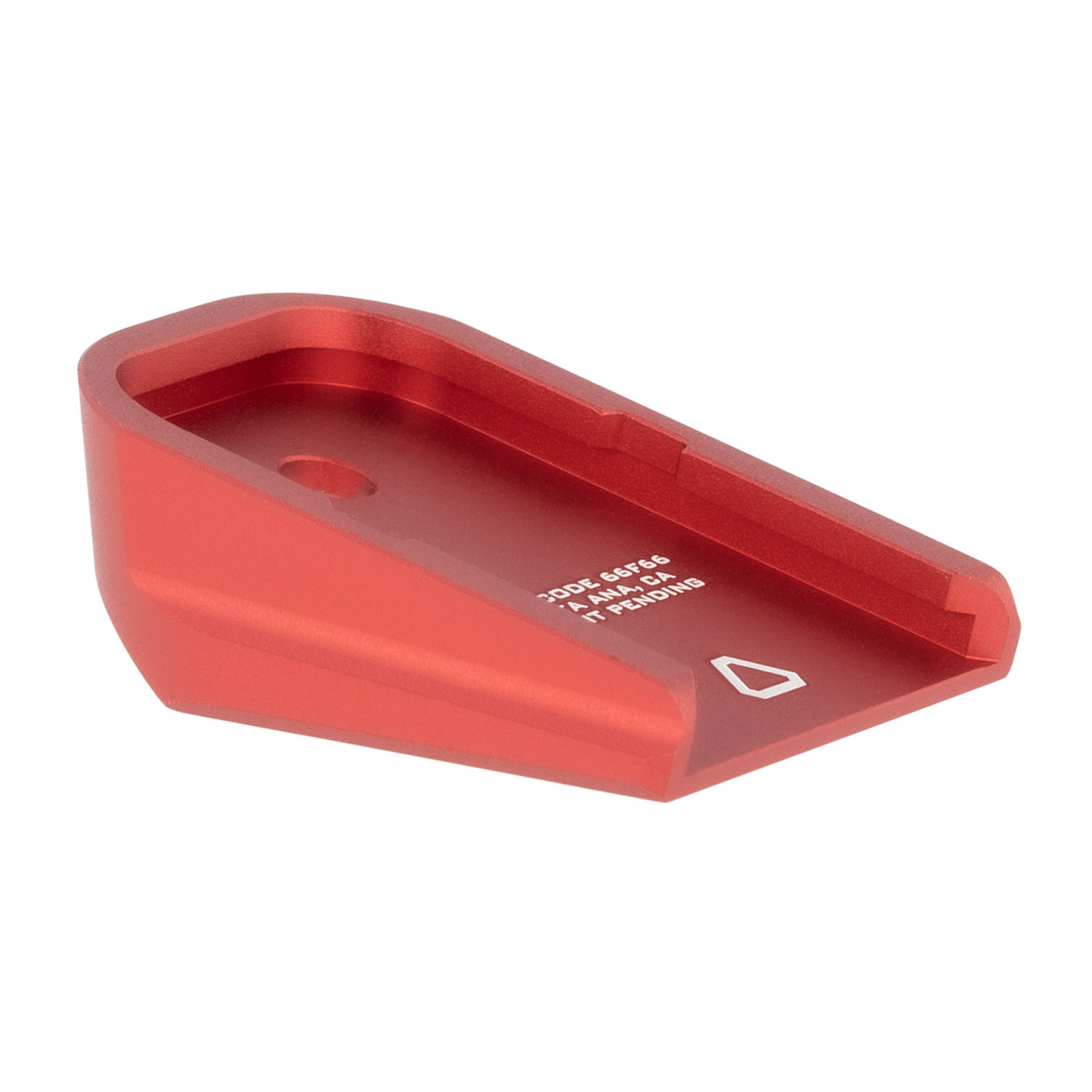 Strike Industries Red Aluminum Glock Base Plate