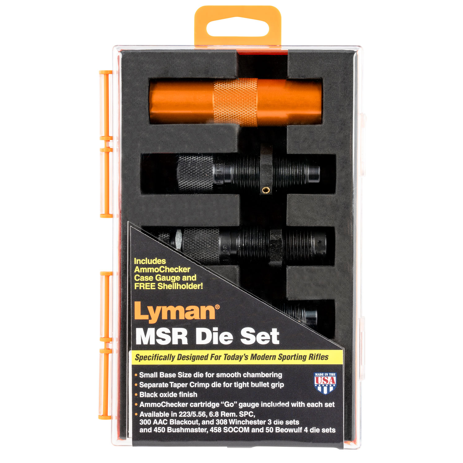 Lyman Msr Precision Die System 350 Legend 3-DIE Set