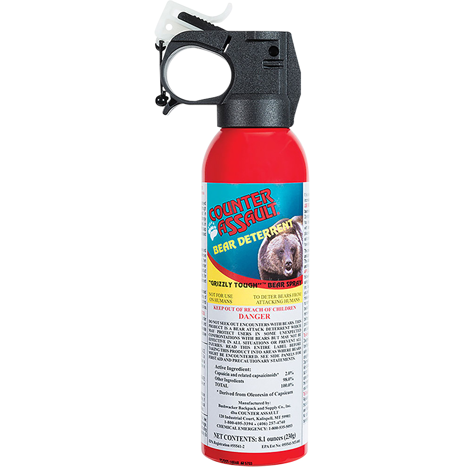 Counter Assault Bear Spray 8.1 Oz