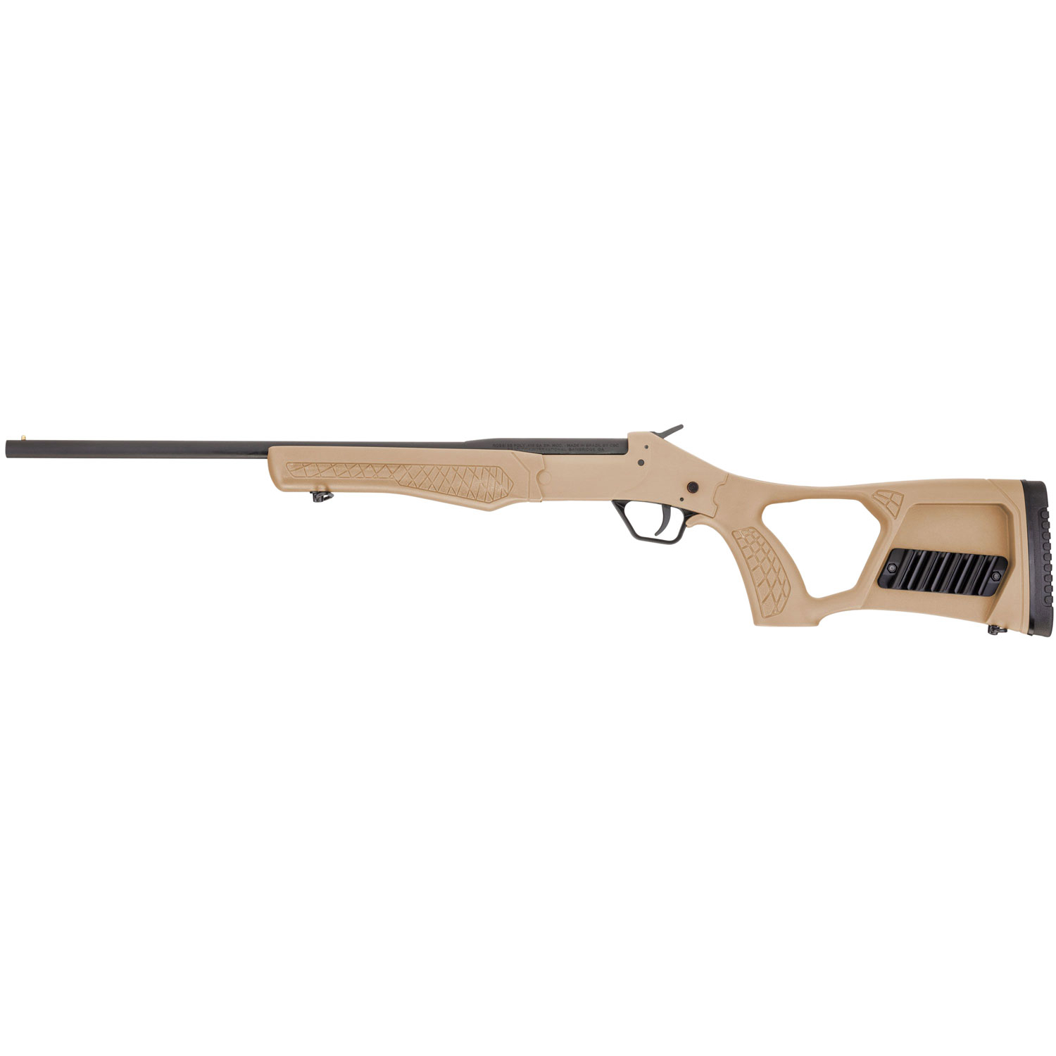 Rossi Tuffy 410 Gauge Single Shot Shotgun 18.5 Tan - Image 2