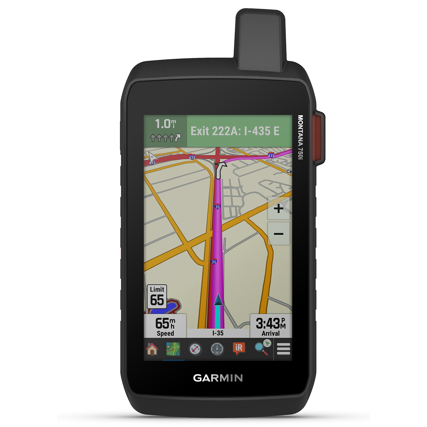 Garmin Montana 750I Handheld Gps Navigation - Black