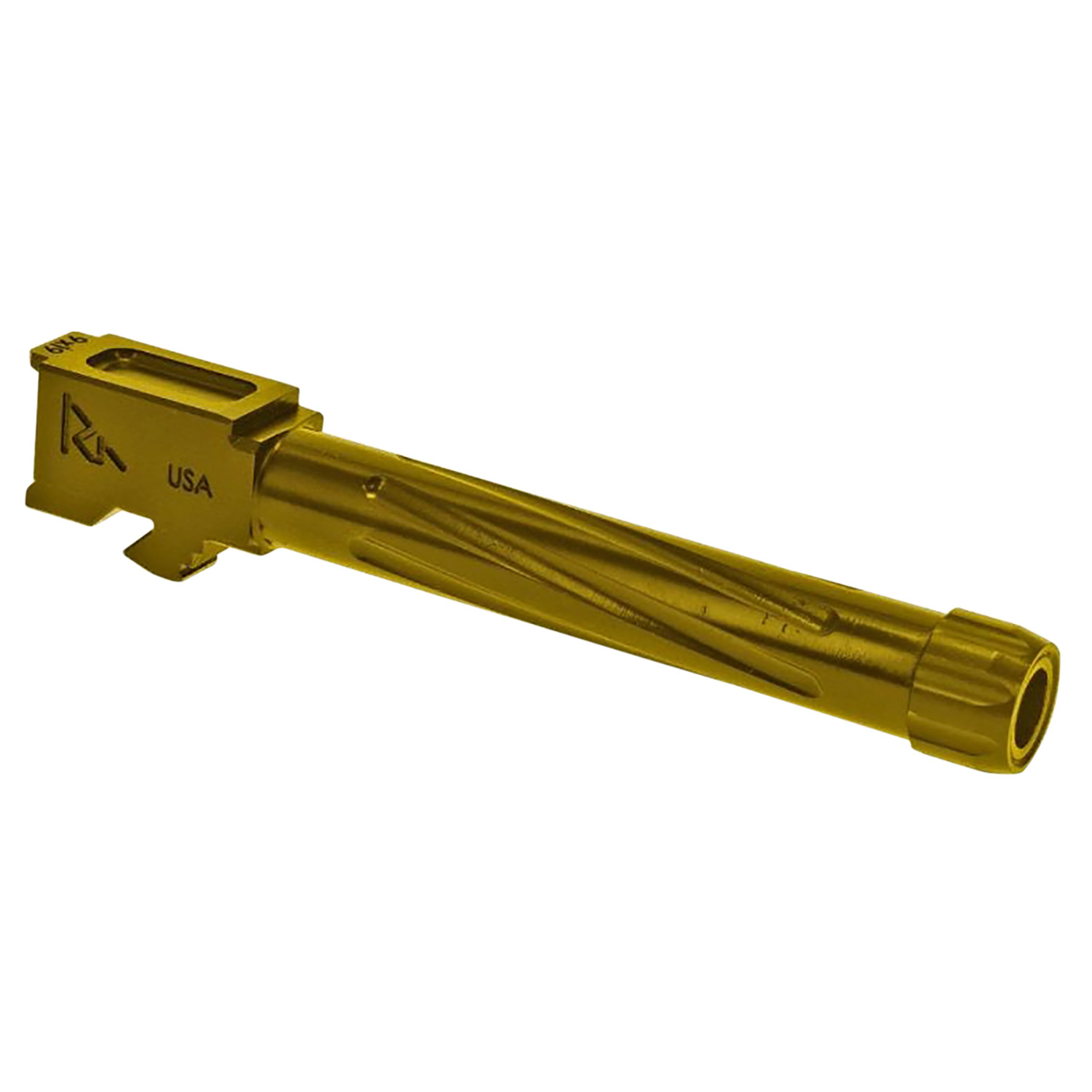 Rival Arms Barrel GLOCK17 GEN5 V1 9MM Threaded Gold