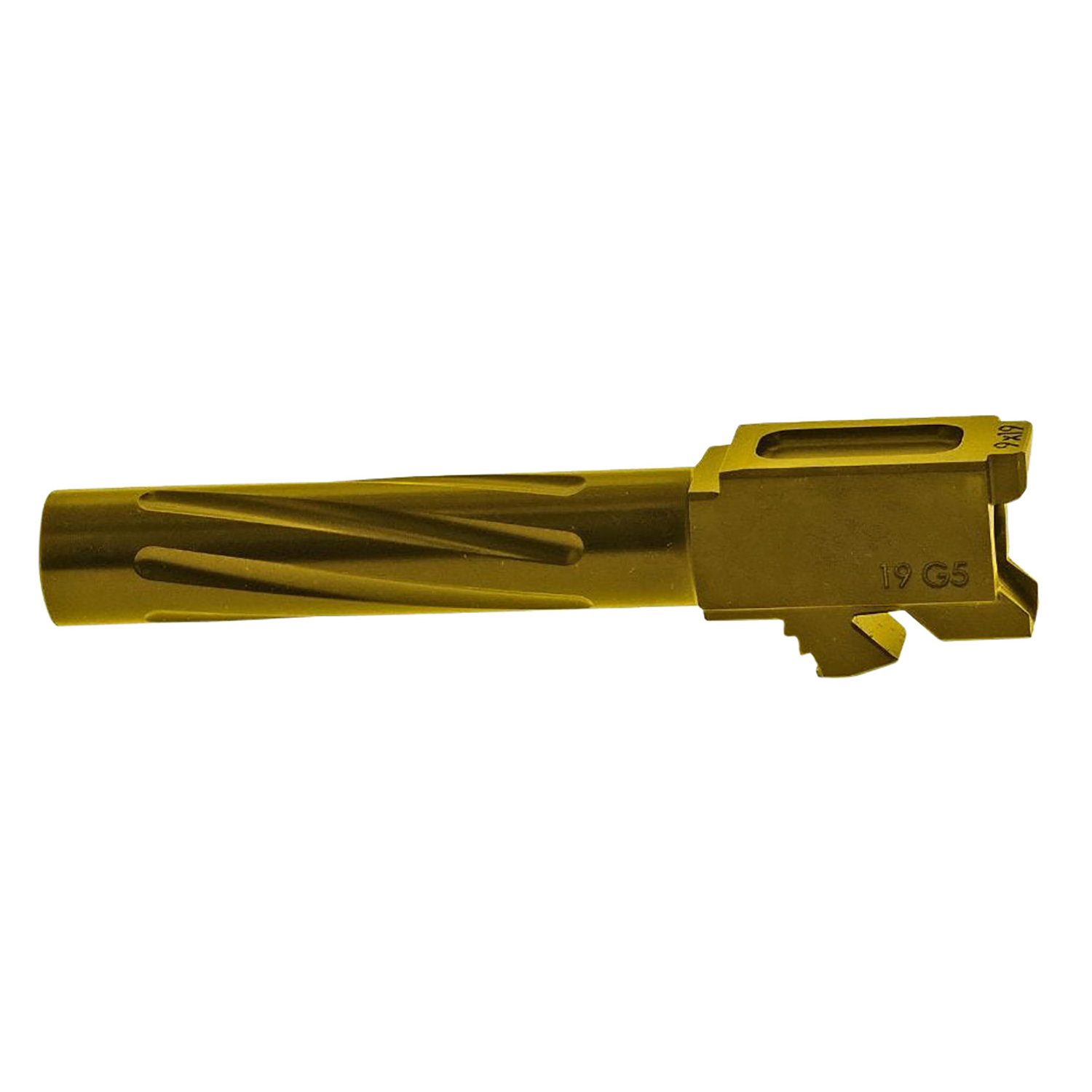 Rival Arms Barrel GLOCK19 GEN5 9MM 4.02 Gold Pvd - Image 2