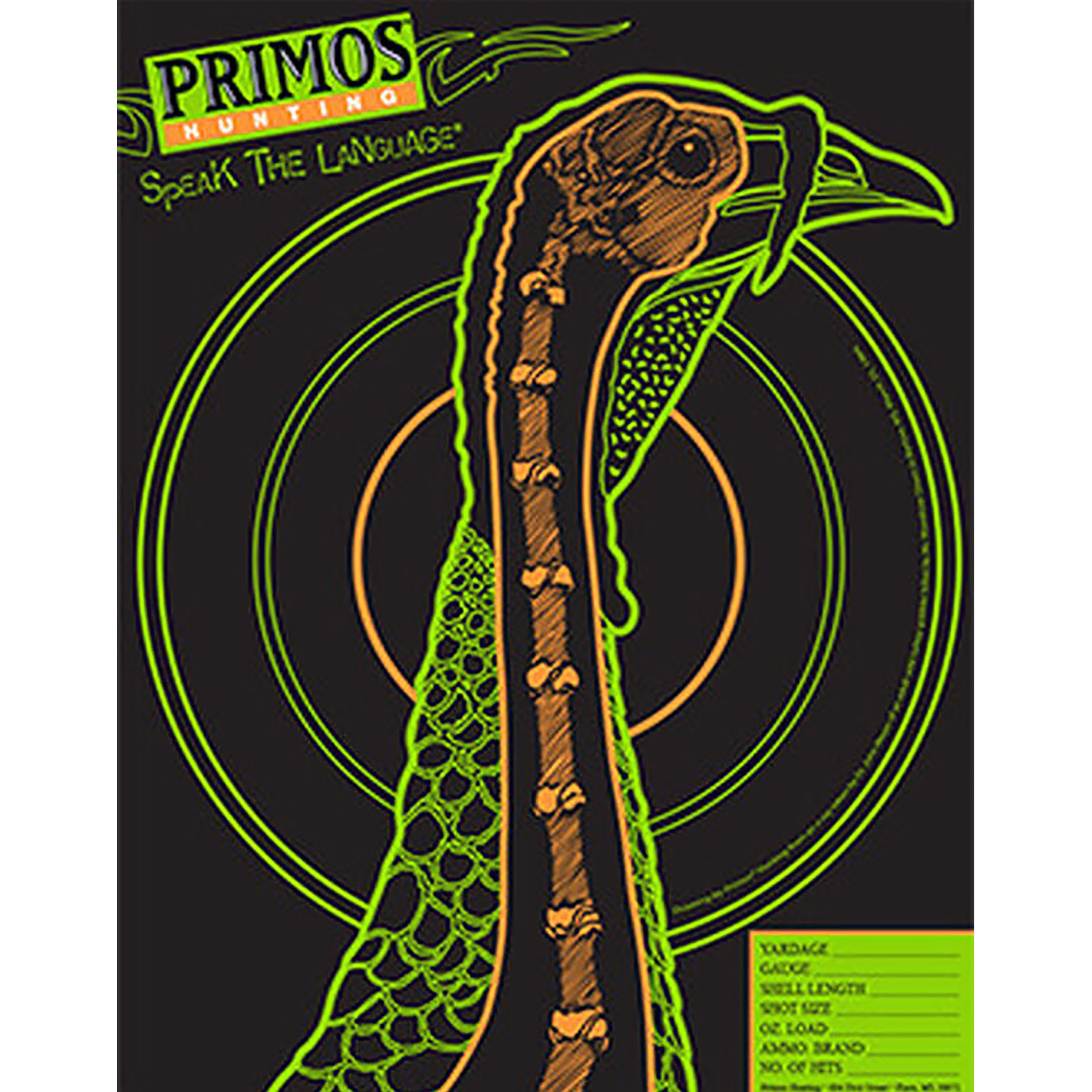 Primos Visishot Turkey Target 10 Pack