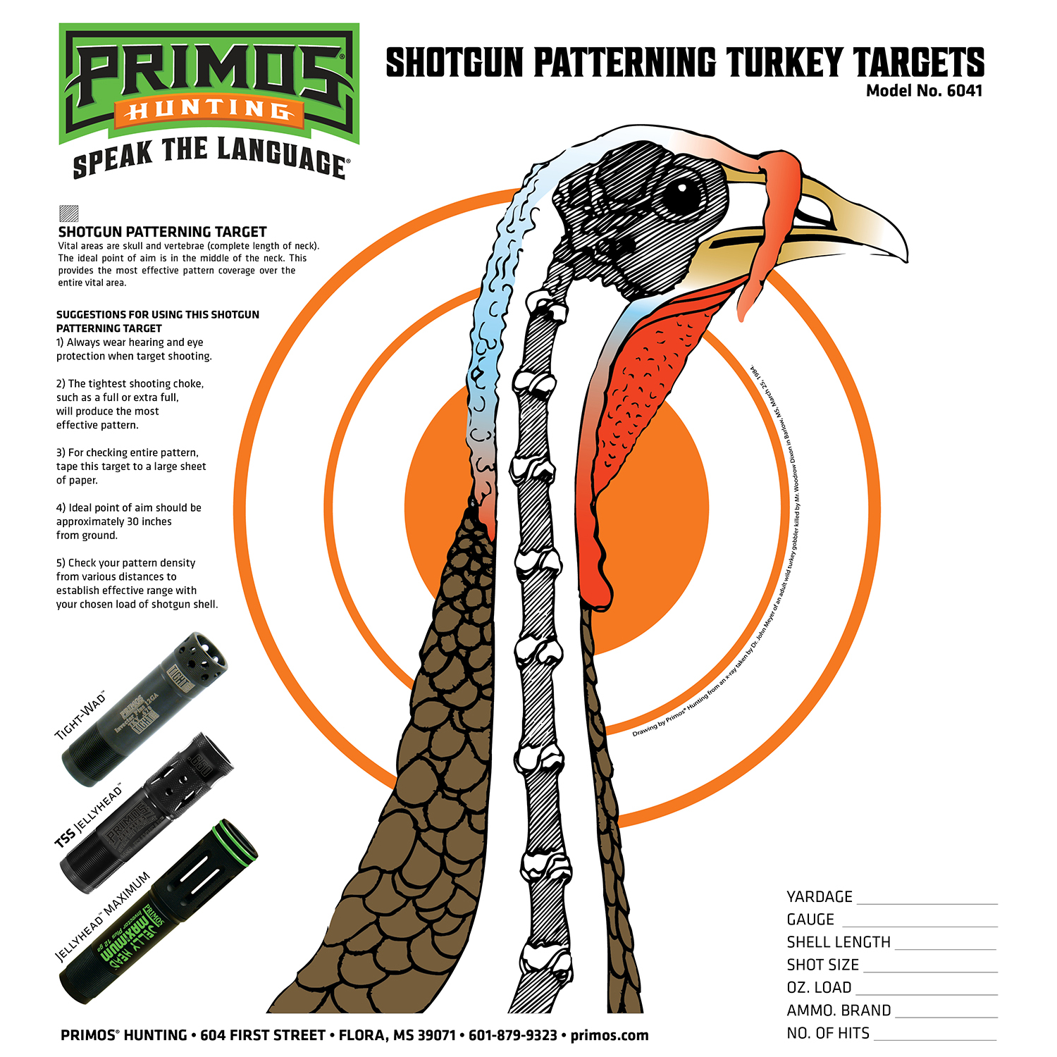 Primos Turkey Target 12 Targets