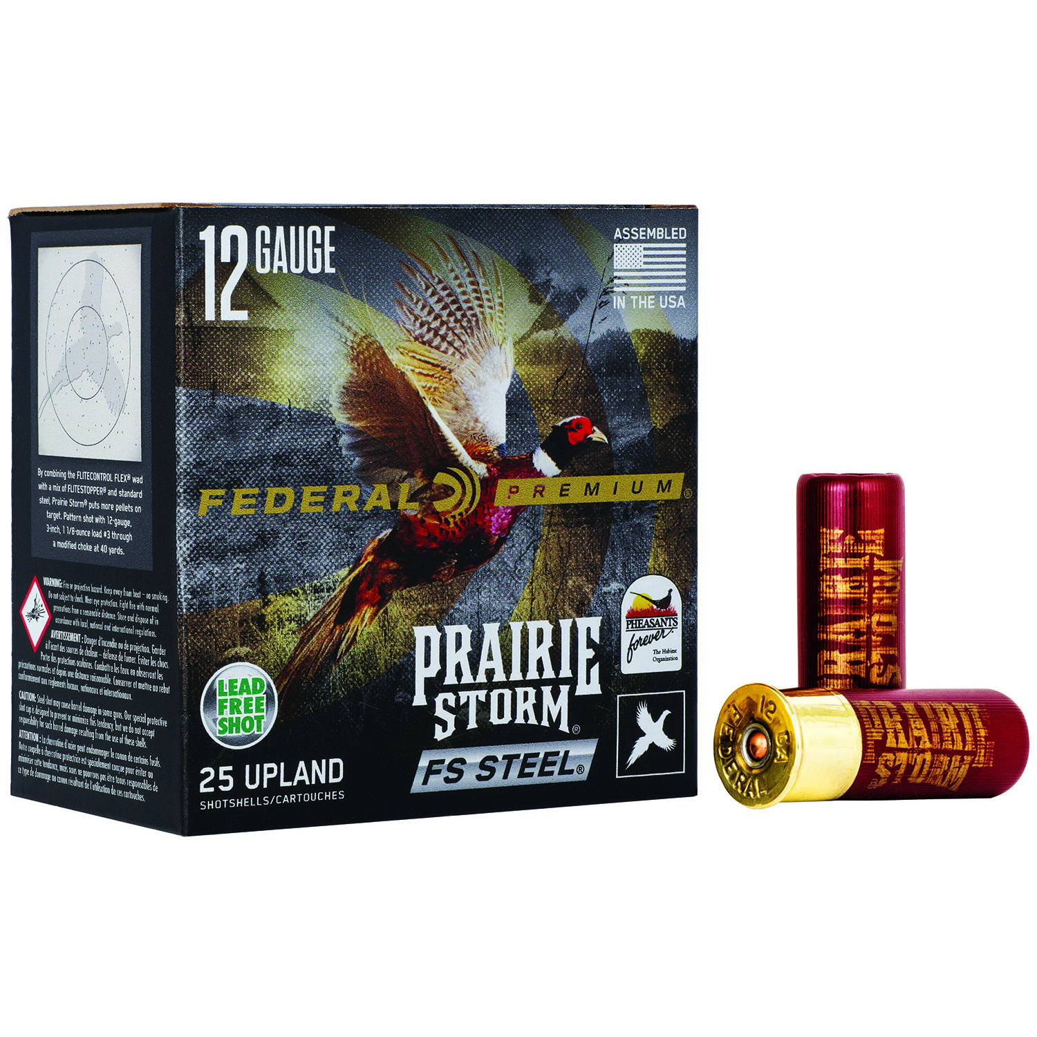 Federal Prairie Storm Fs 12GA 2.75 1-1/8OZ 4 Shot 25RD