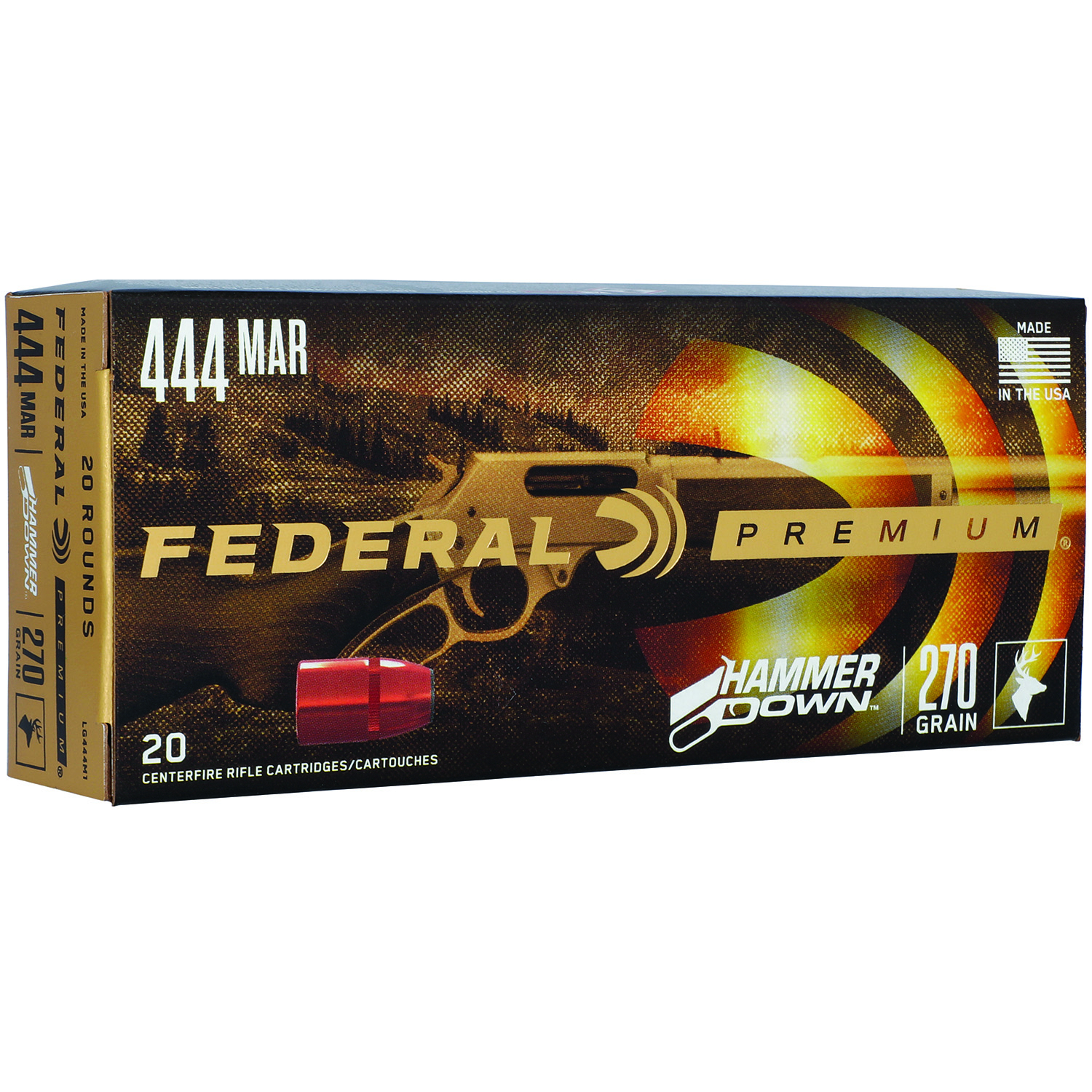 Federal Hammer Down 444 Marlin 270GR 20RD