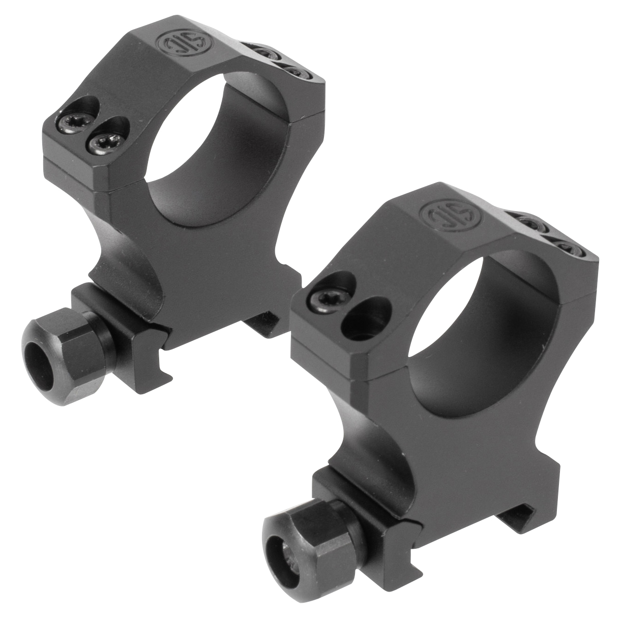 Sig SOA10025 ALPHA1 Rings 35MM Extra High Matte Black
