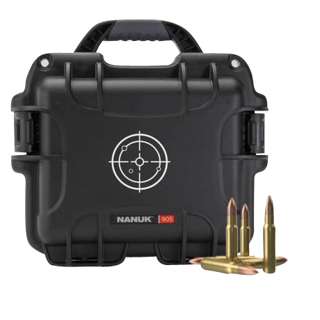 Nanuk 905 Ammo Case 525RDS Black/white