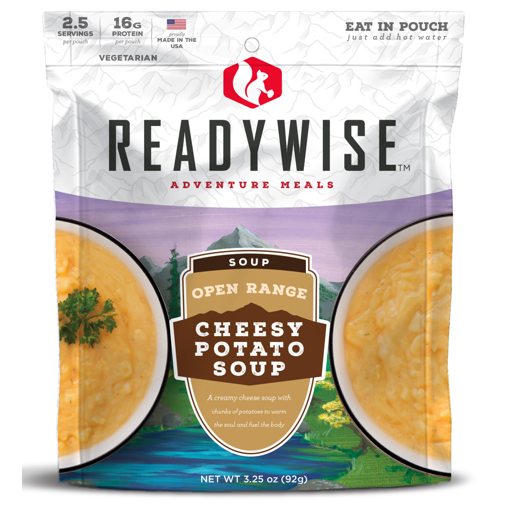Wise RW05-010 Open Range Cheesy Potato Soup 6 Ct
