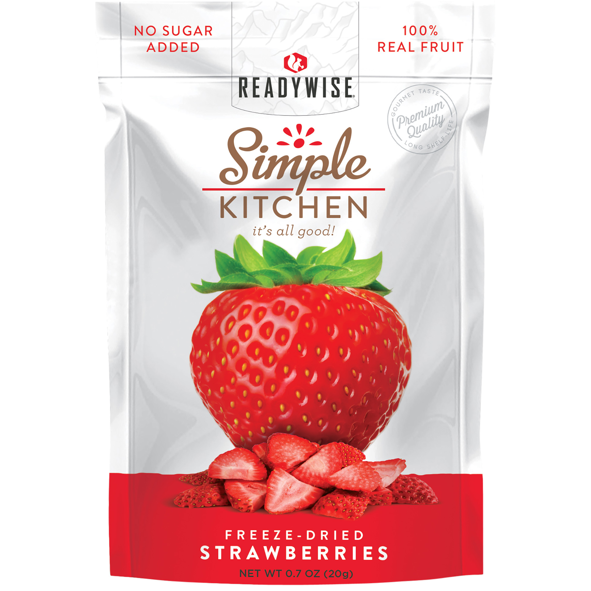 Wise SK05-006 Simple Kitchen Freeze Dried Strawberry 6 Ct Pk