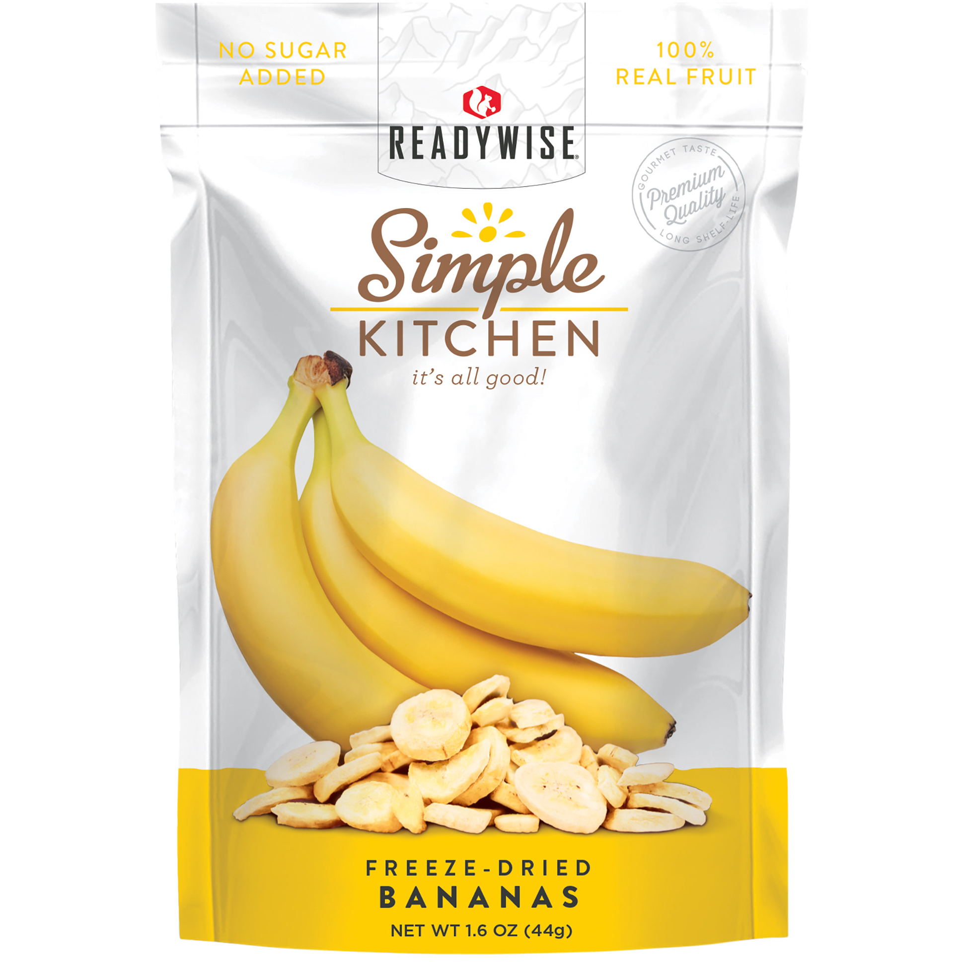 Wise SK05-007 Simple Kitchen Freeze Dried Bananas 6 Ct Pk