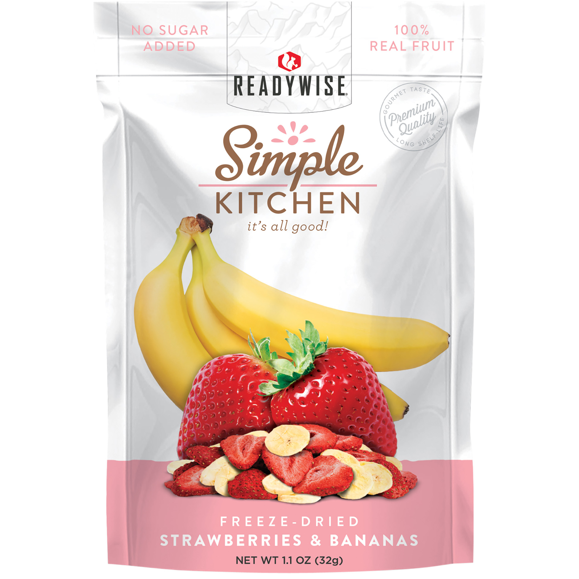 Wise SK05-009 6 Ct Pk - Simple Kitchen Strawberry & Banana