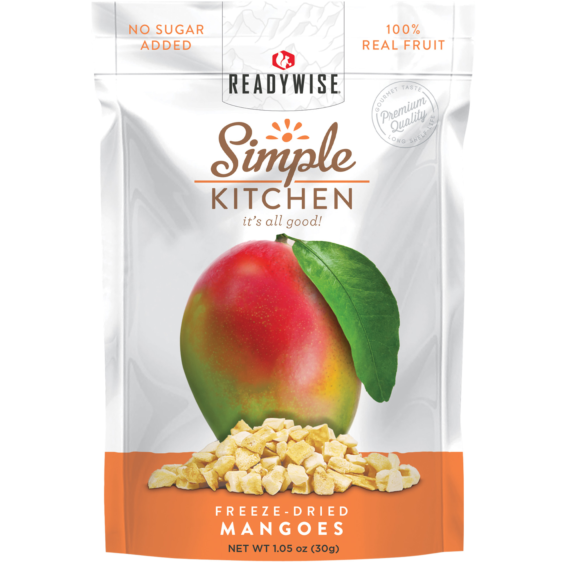 Wise SK05-911 Simple Kitchen Freeze Dried Fruit Mango 6 Ct Pk