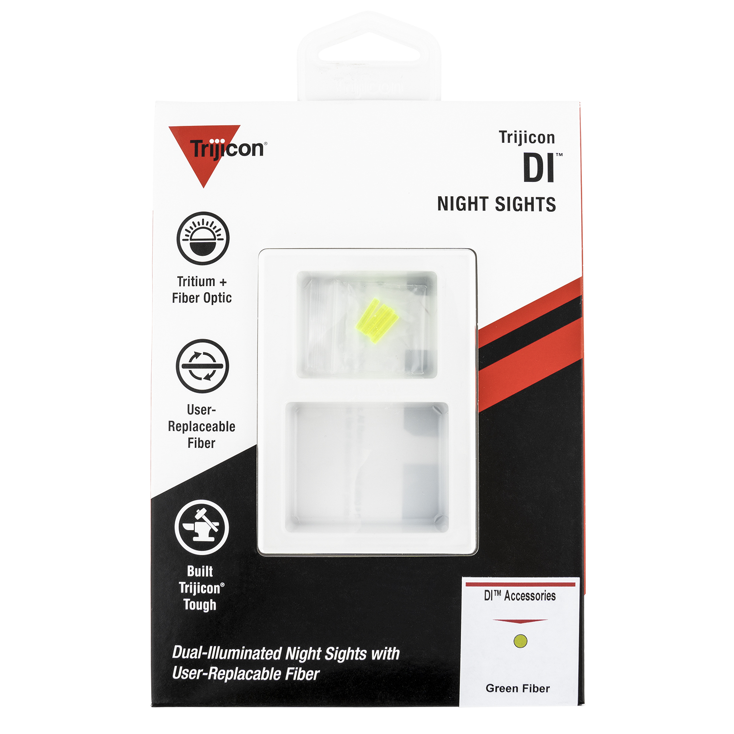 Trijicon Di Night Sight Fiber Replacement Pack - Green