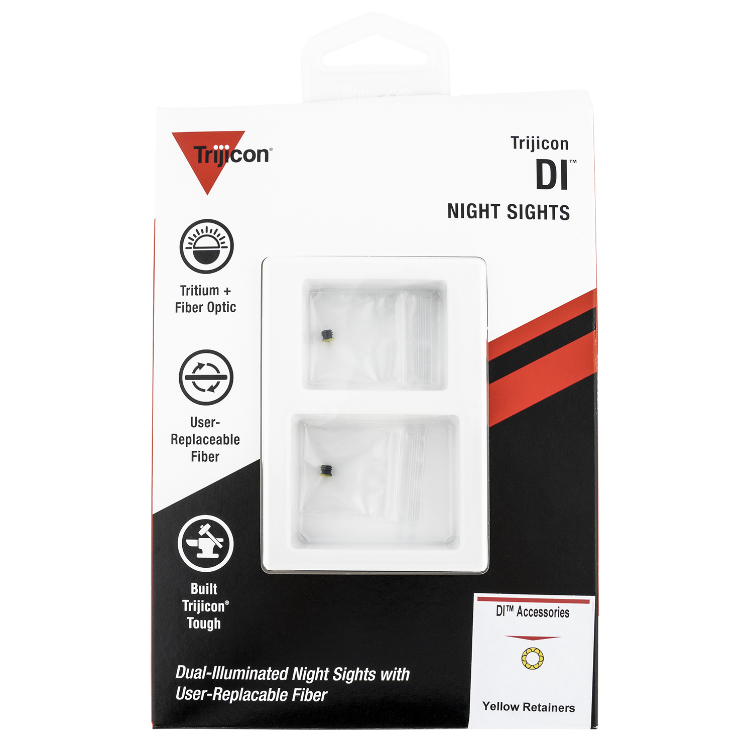 Trijicon Di Night Sight Retainer Replacement Pack - Yellow