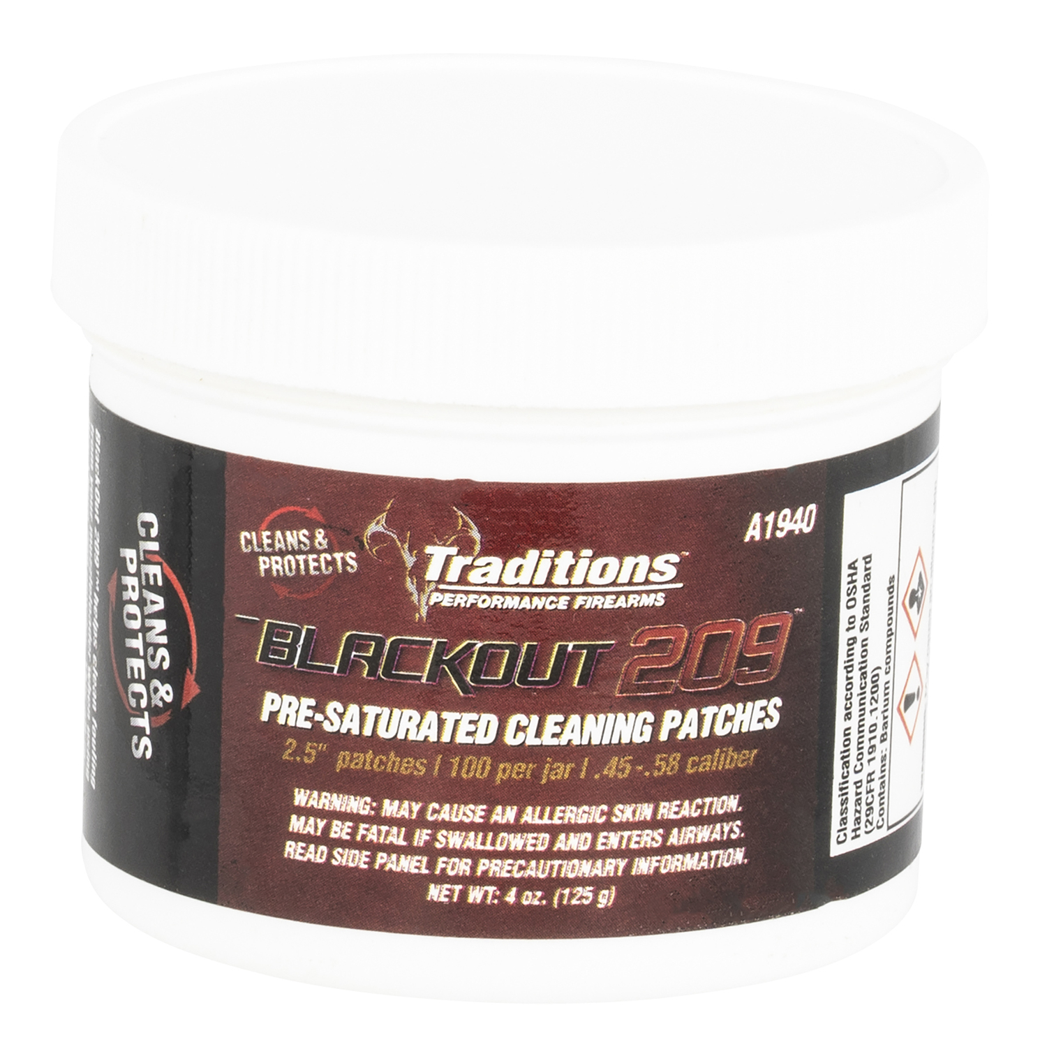 Tra BLK209 Presat Cleanpatches