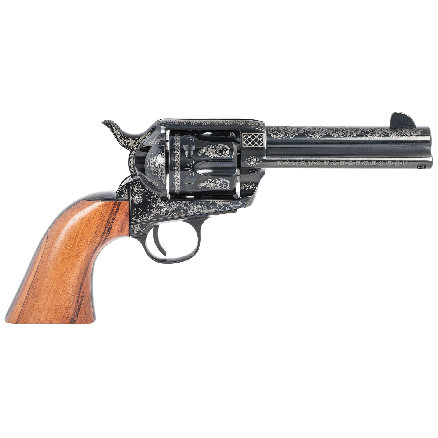 Pietta HF45LLE434NMBW GW2 Engraved 45LC 6RD 4.75