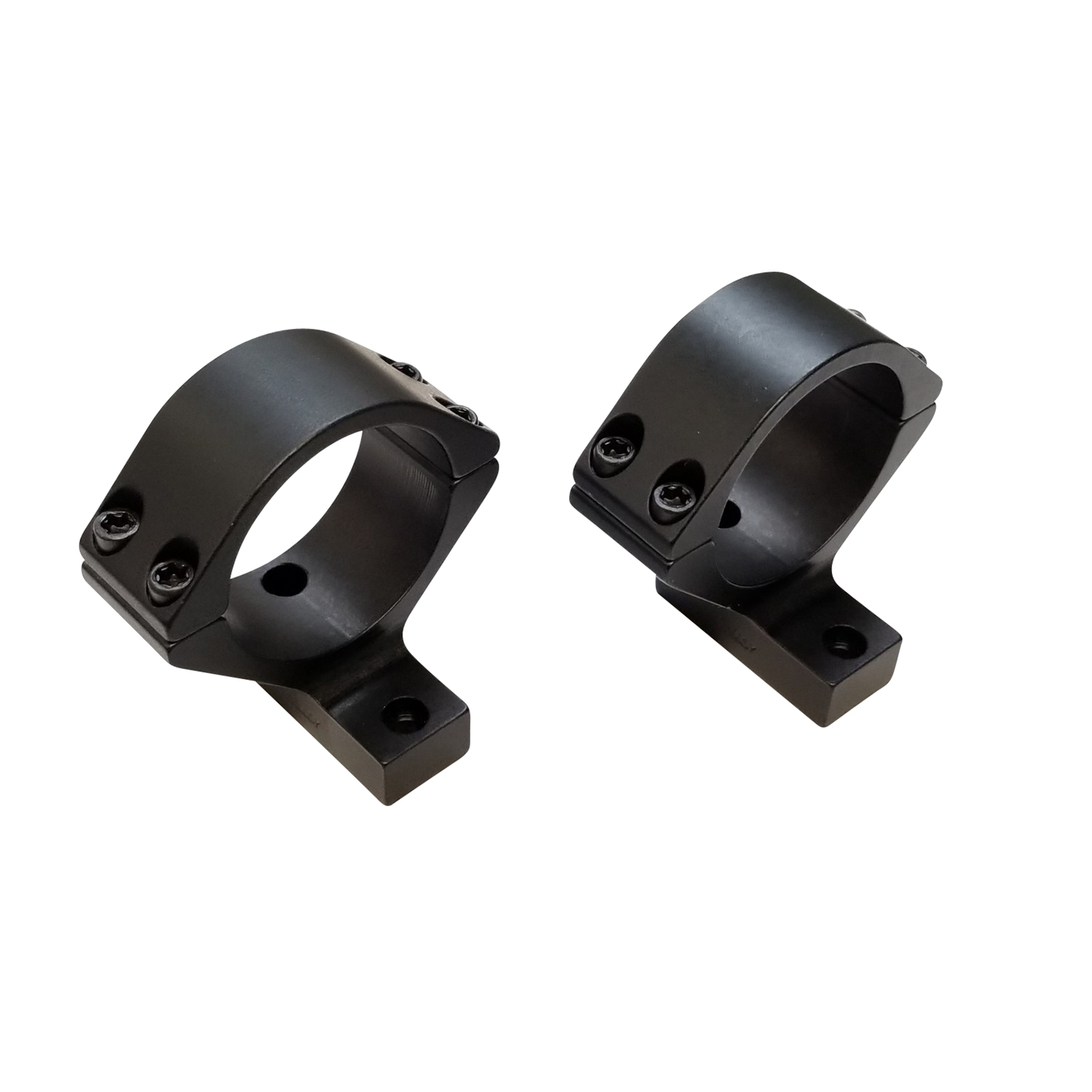 Talley B950719 Scope Mount Ring Combo 1 High Black Aluminum