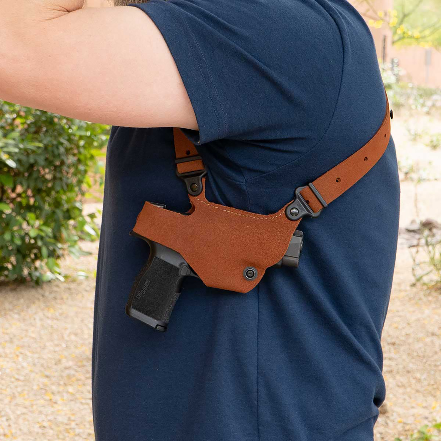 Galco CL2-204 Classic Lite 2.0 Shoulder System Tan - Image 2