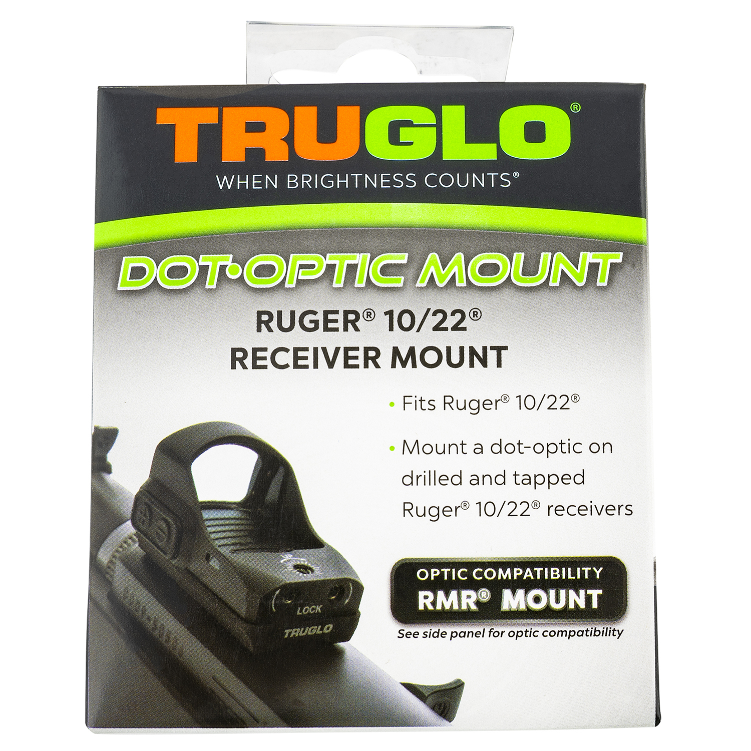 Truglo Mnt Rifl Rcvr RU10-22 Rmr Red Dot Sight Mount