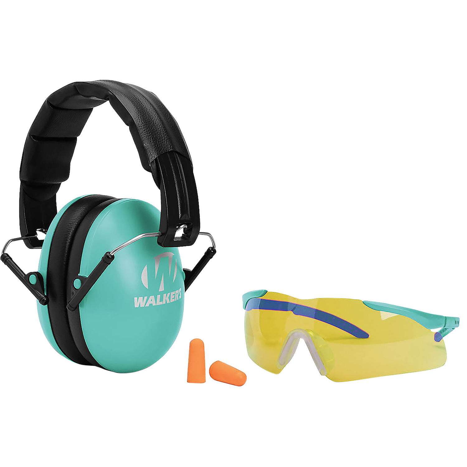 Walkers Youth & Women Folding Muff Combo Black/teal
