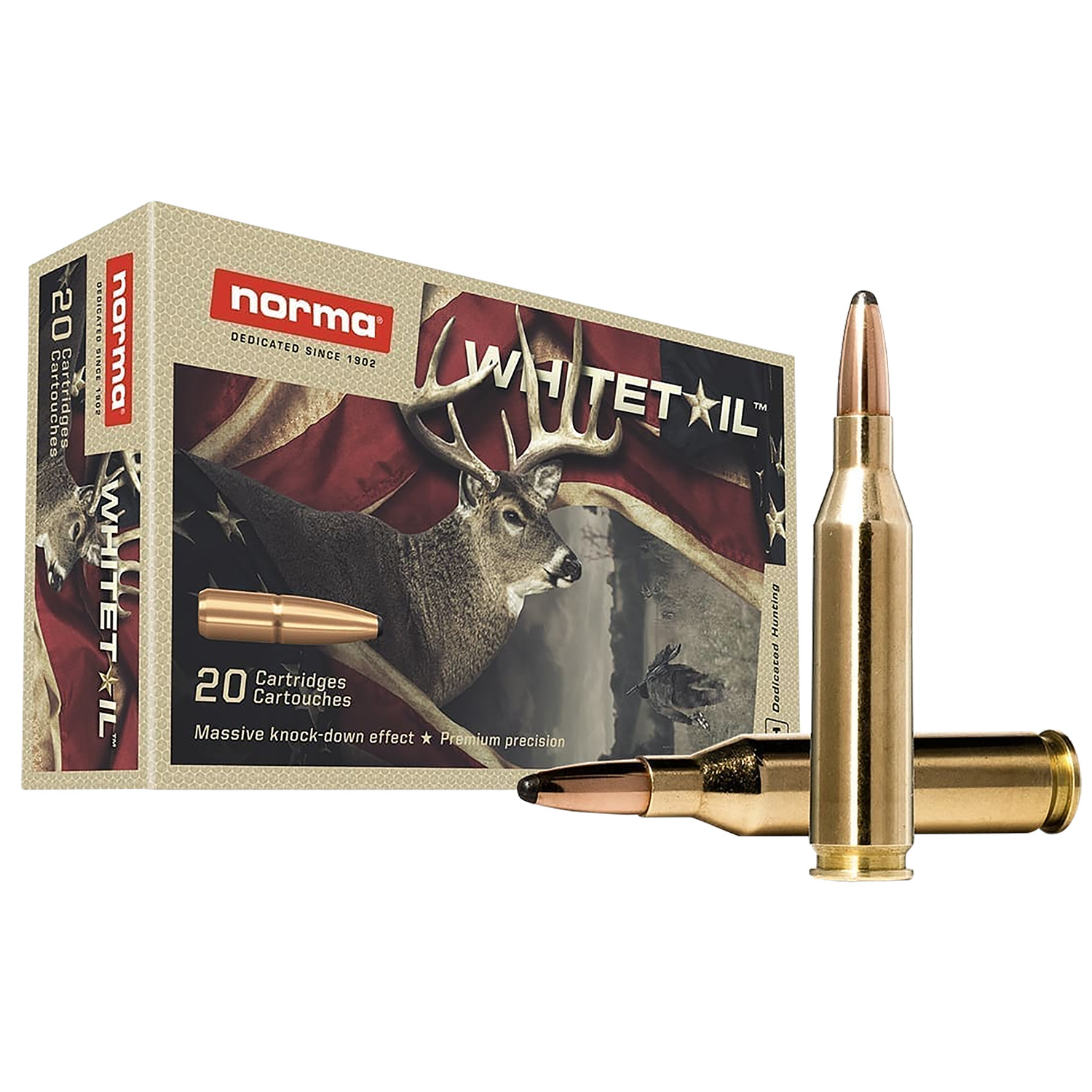 Norma Whitetail .243 Win 100GR Psp 20 Rounds