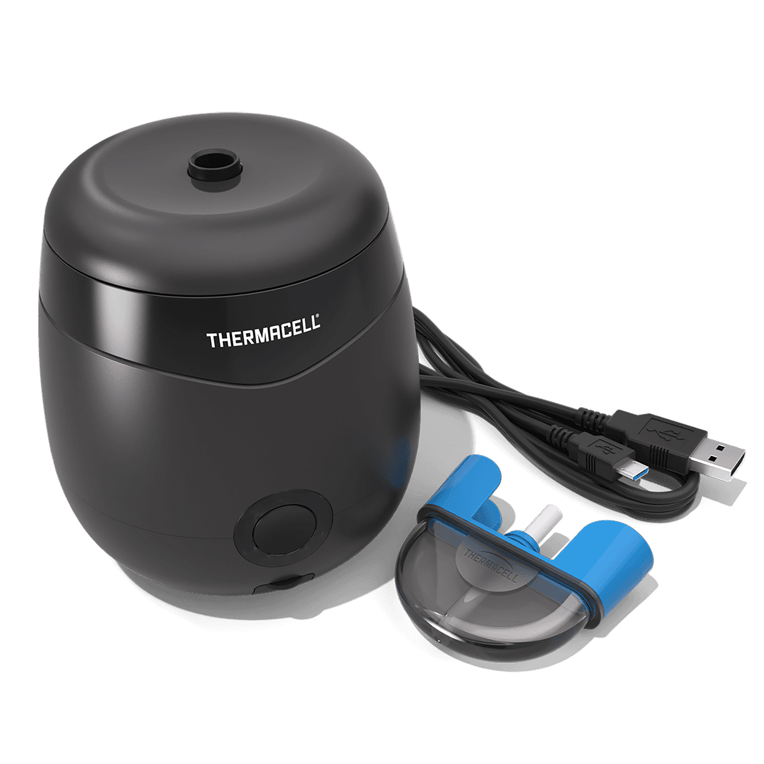Thermacell E55X E-series Rechargeable Mosquito Repeller - Charcoal Gray
