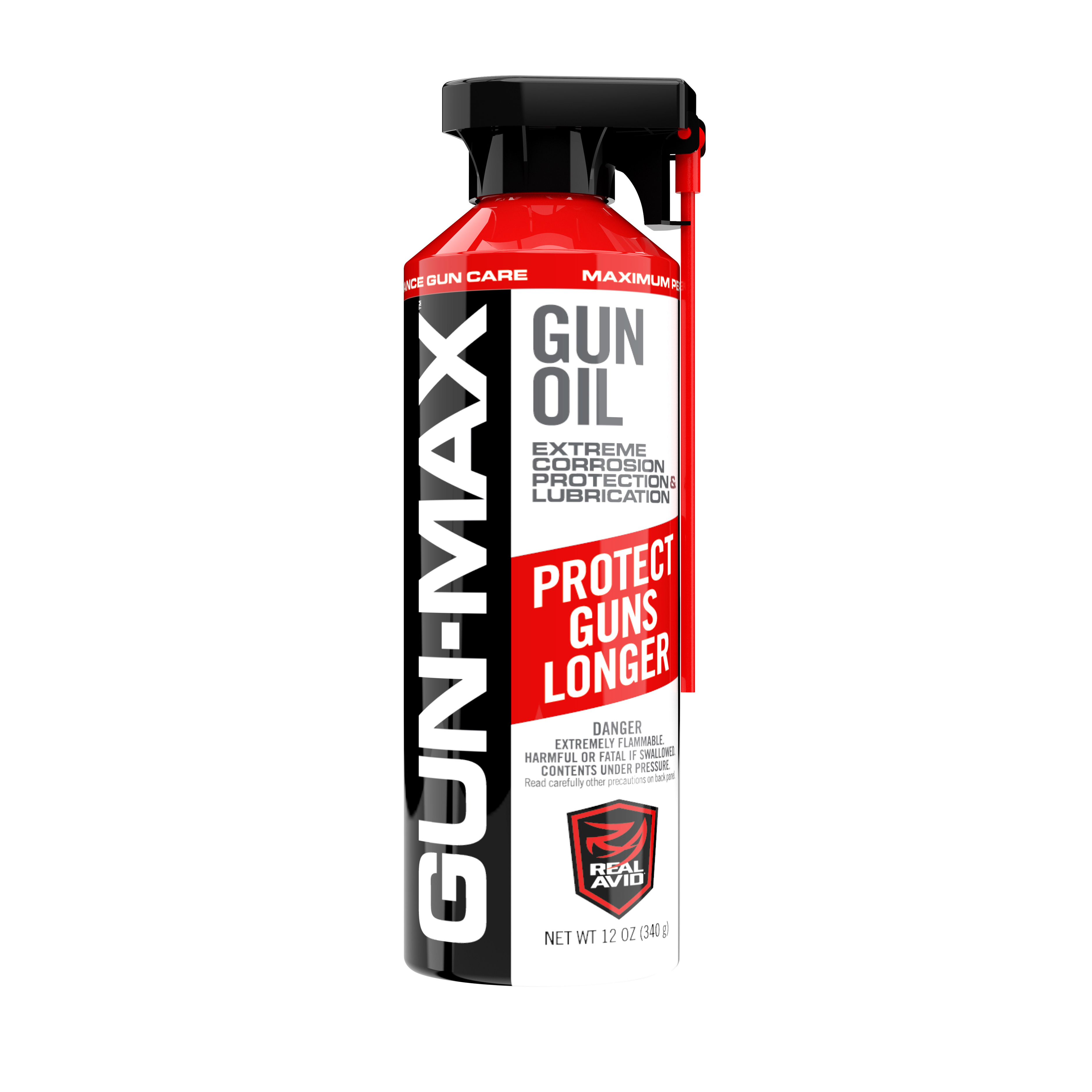 Real Avid Gun Max Gun Oil 12 Oz Aerosol