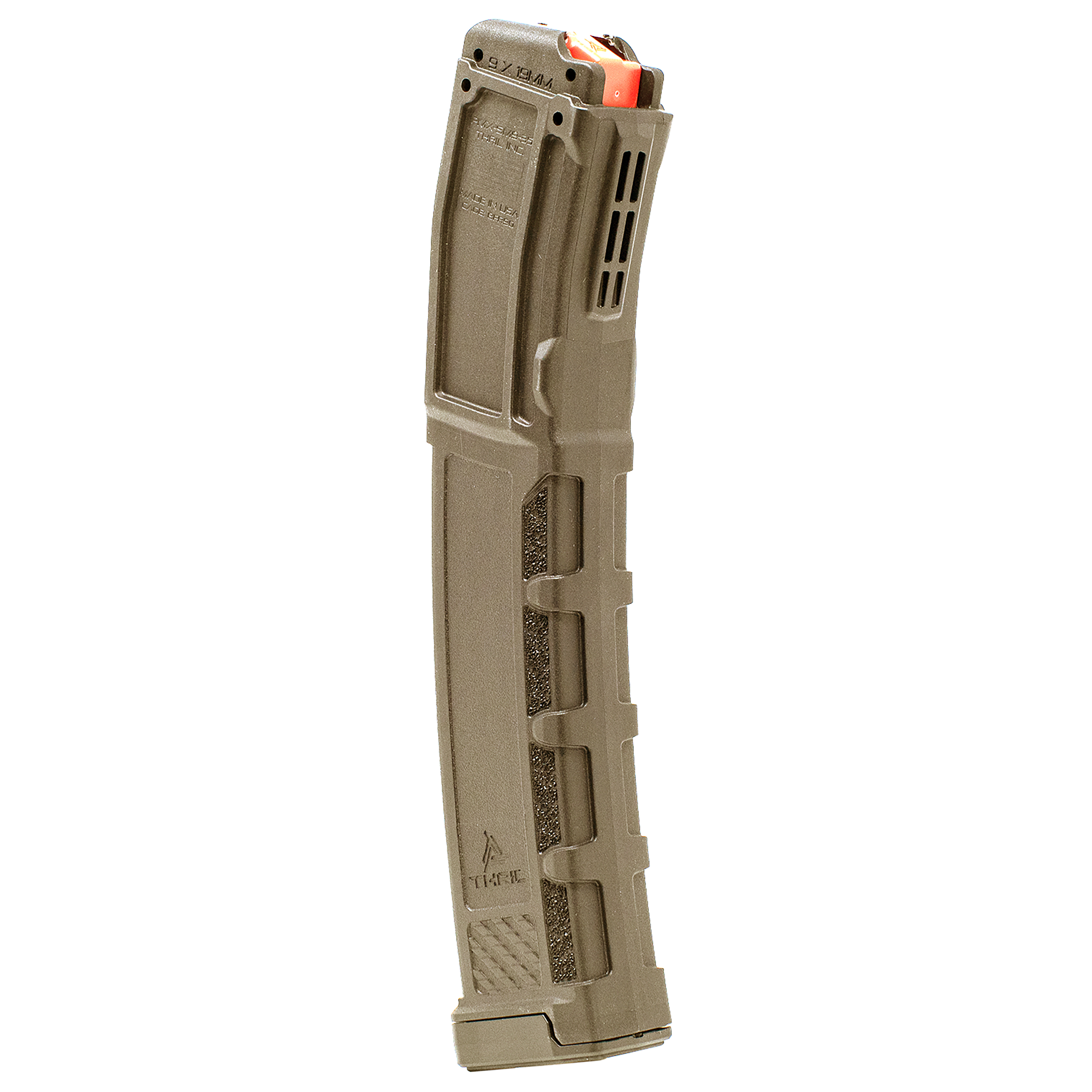 Thril Pmx SM9 9MM 35RD Flat Dark Earth Polymer Magazine