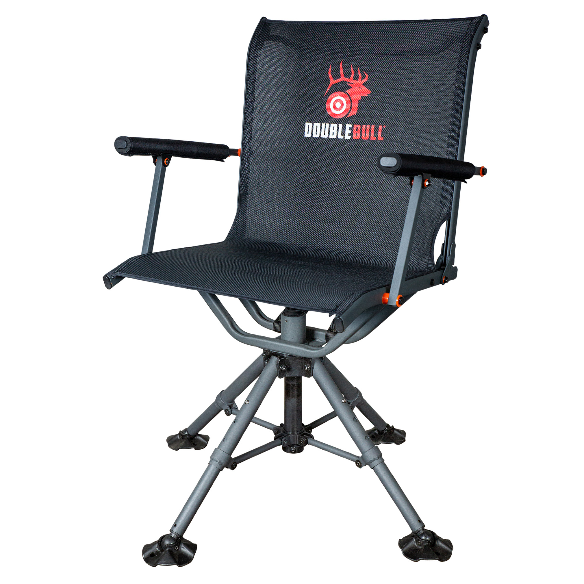 Primos Double Bull Swivel Chair Black