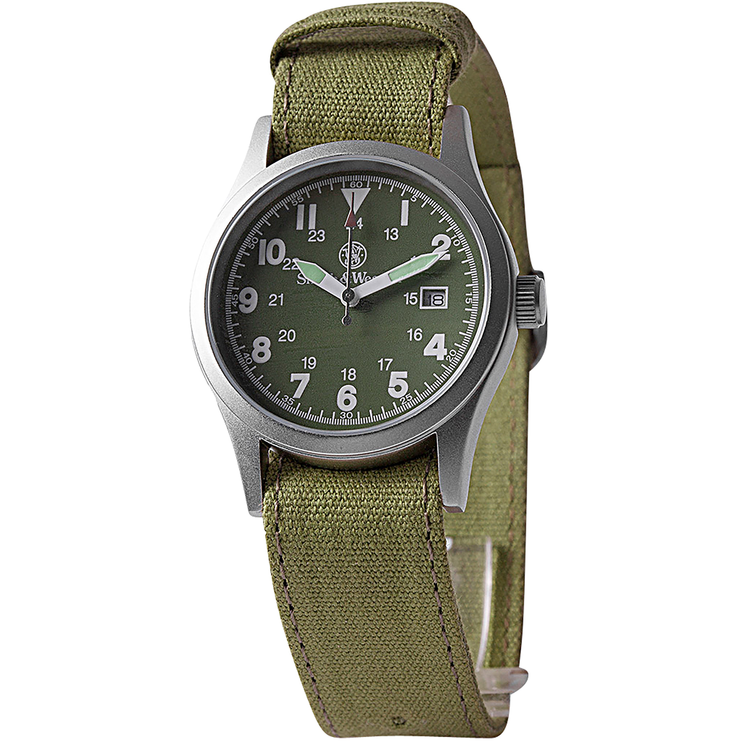 Smith & Wesson Military Watch 3 Straps Olive Drab Green