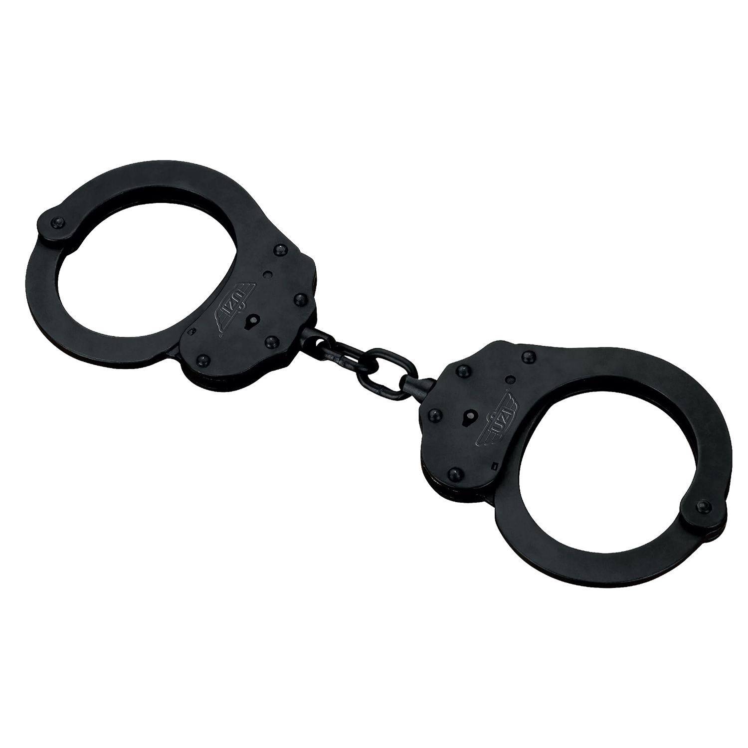 Campco Uzi Nij Approved Handcuffs Black Steel