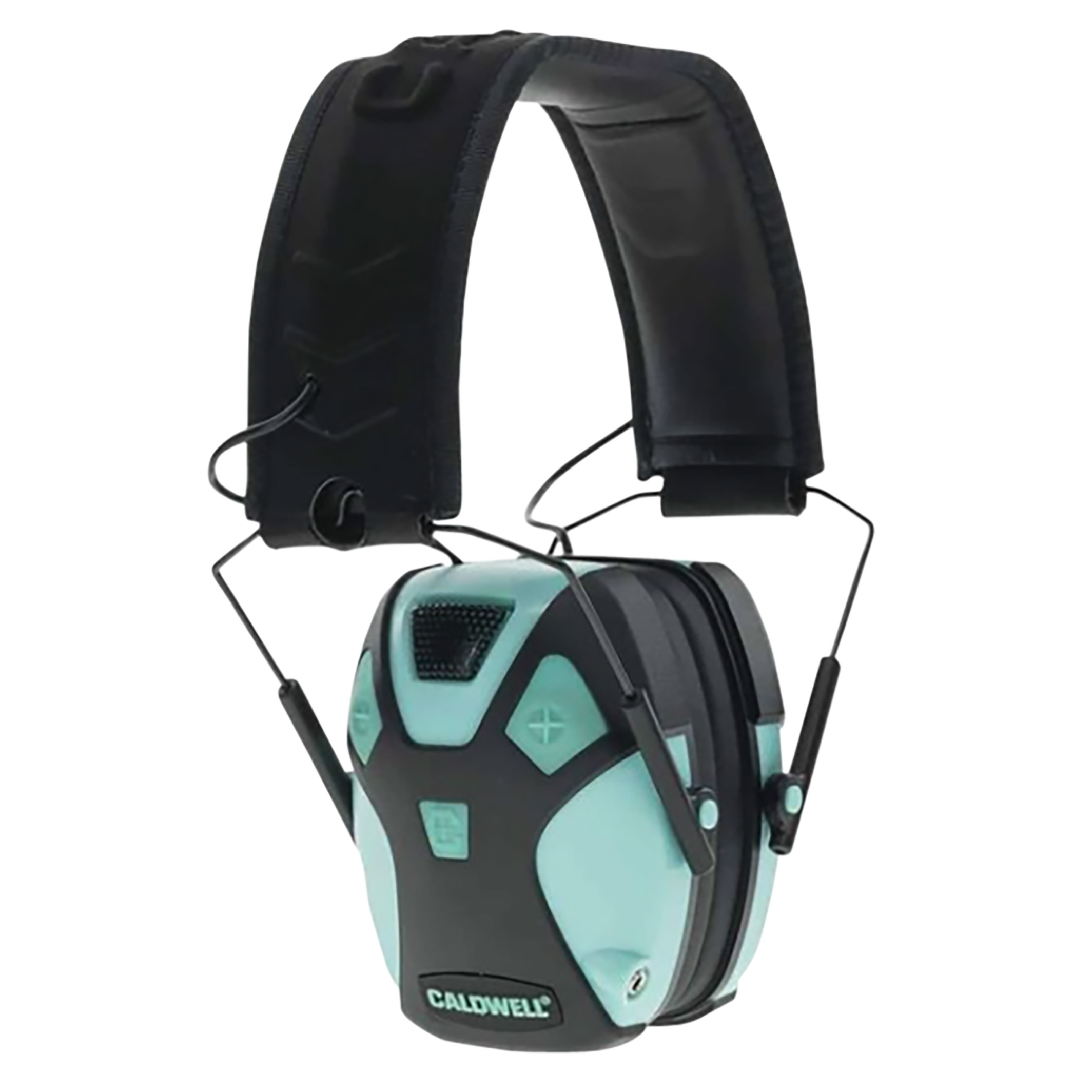 Caldwell E-max Pro Electronic Earmuff Aqua Blue/black