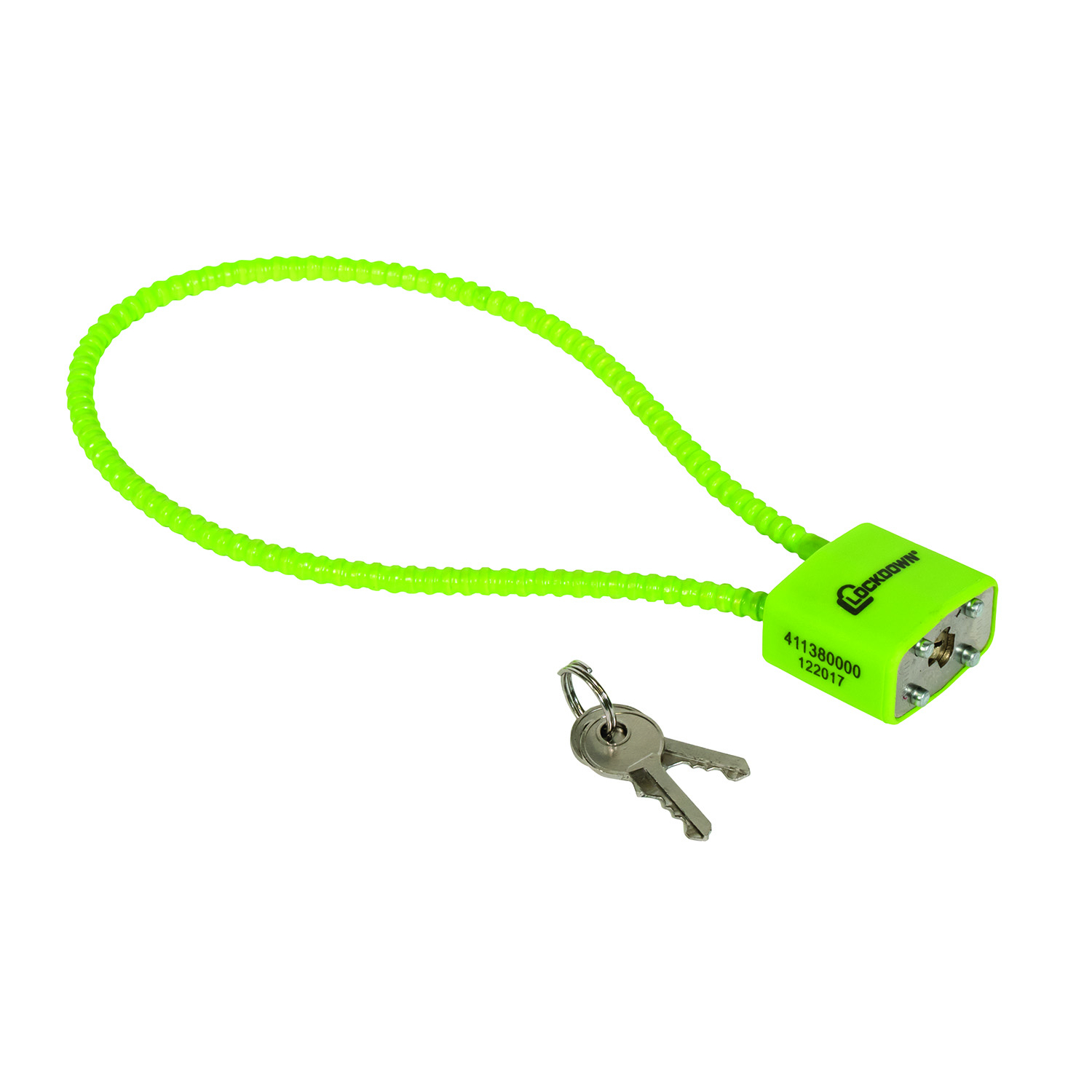 Loc Cable Lock 15IN Ca Doj Apv