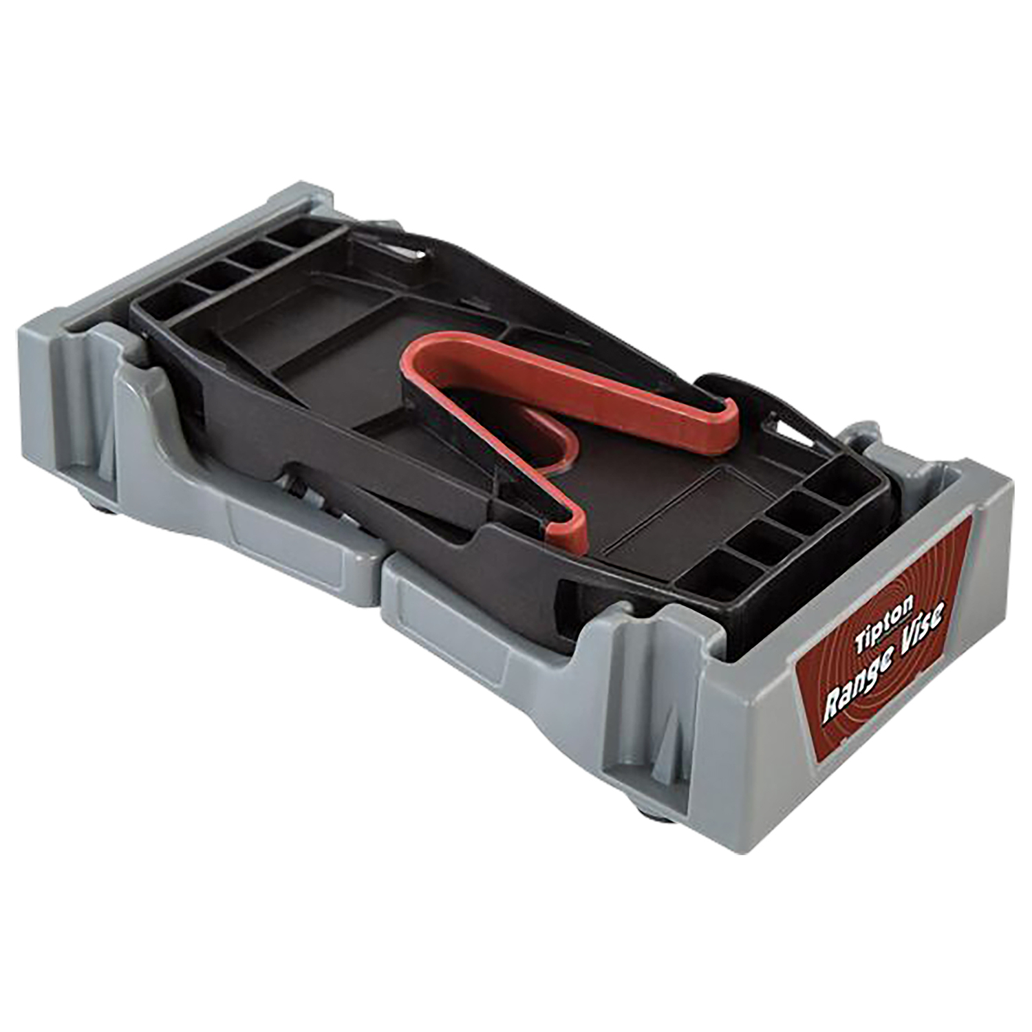 Tipton Compact Range Vise - Black/gray, Collapsible Design