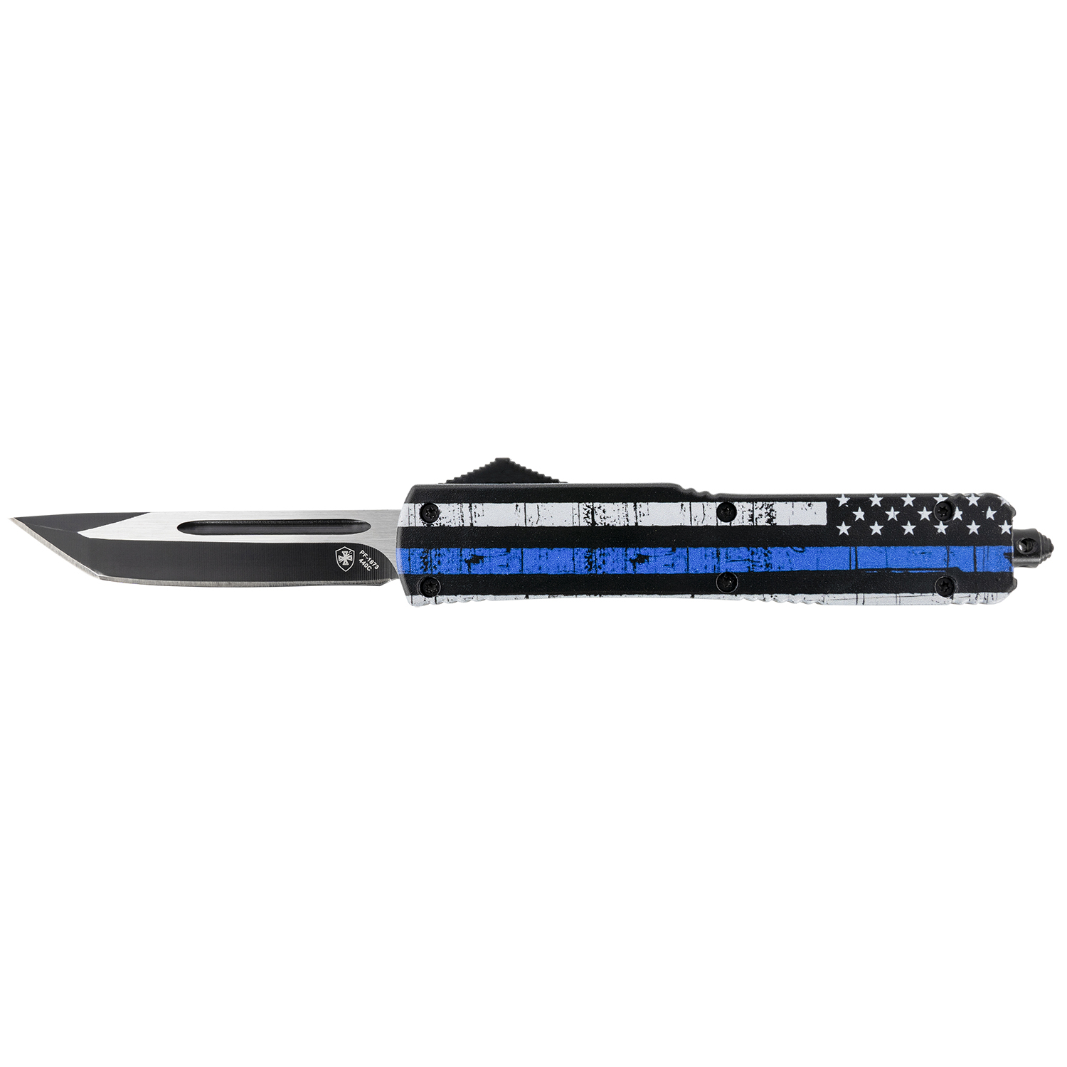 Temp MBTB231 Slim Back the Blue Tanto Knife