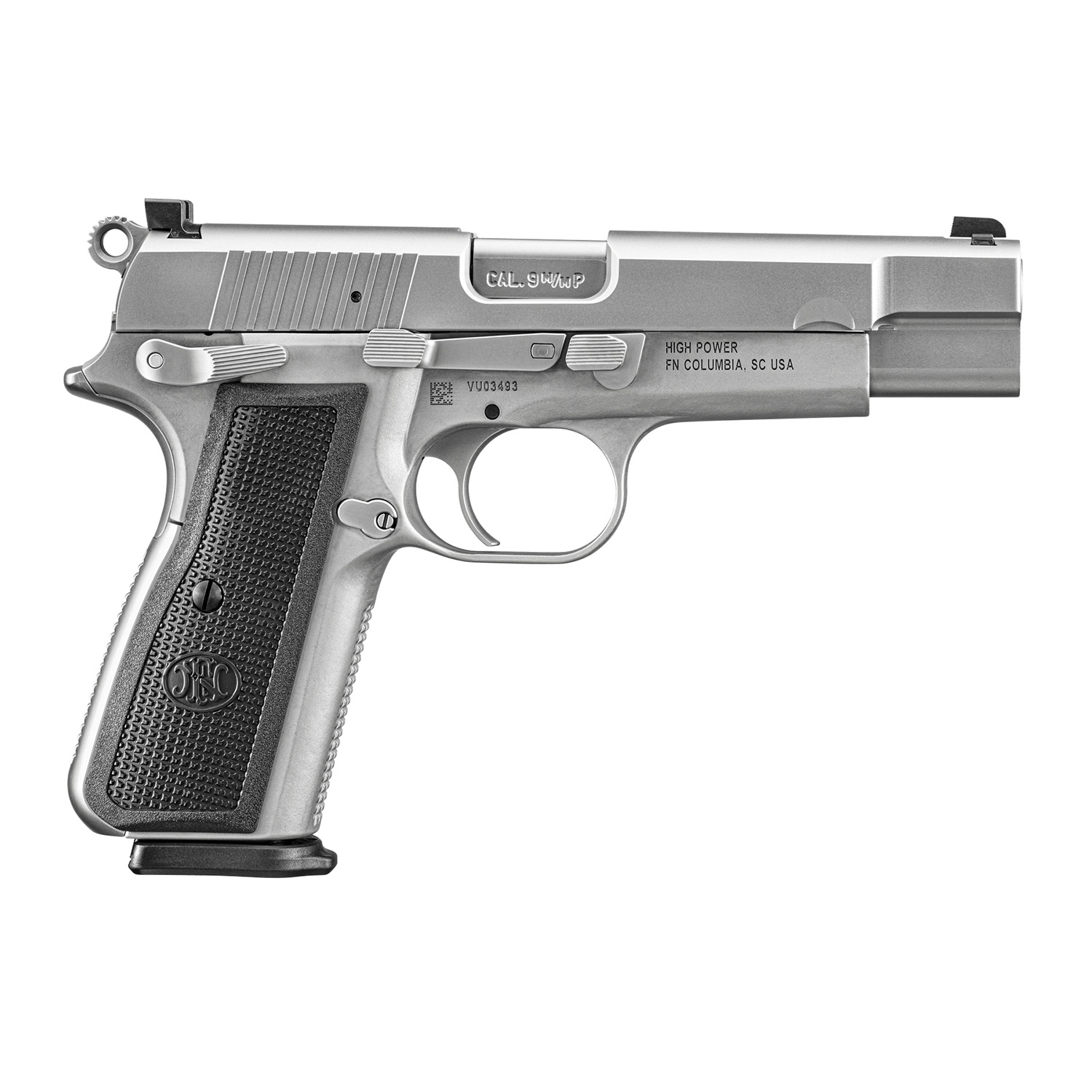 Fn High Power 9MM 17+1 Stainless Steel