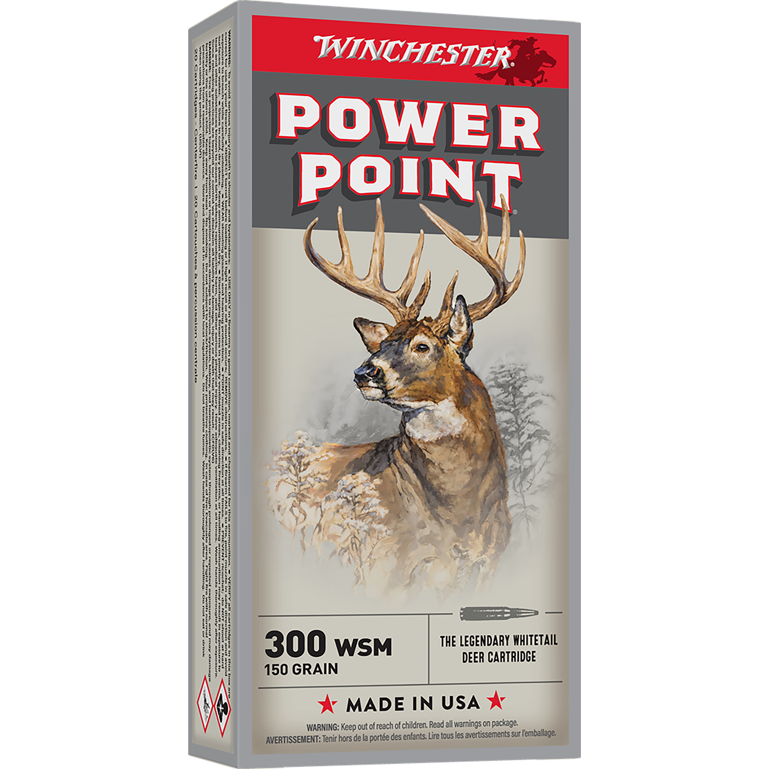 Winchester Super X 300 Wsm 150GR Power Point 20RD
