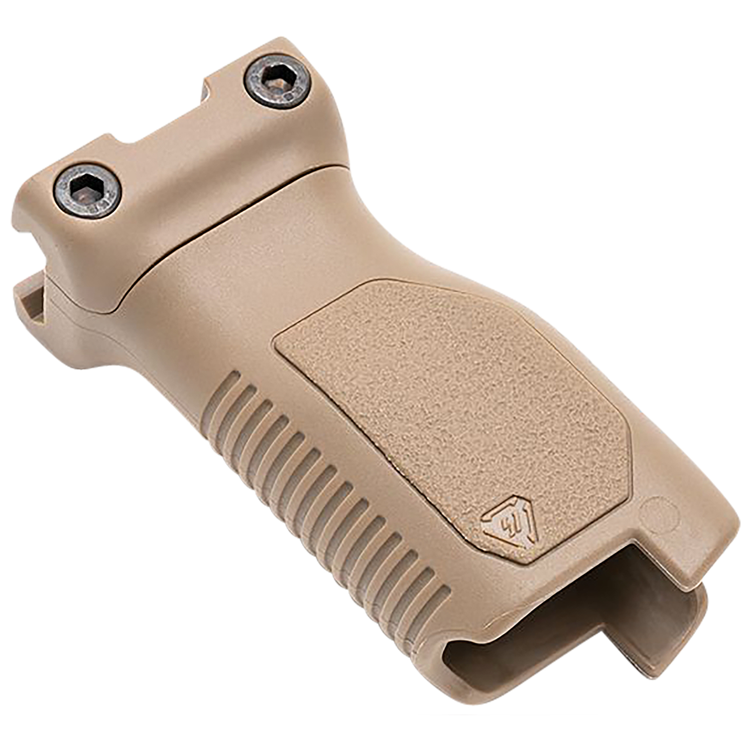 Strike Industries Angled Vertical Grip Long Flat Dark Earth