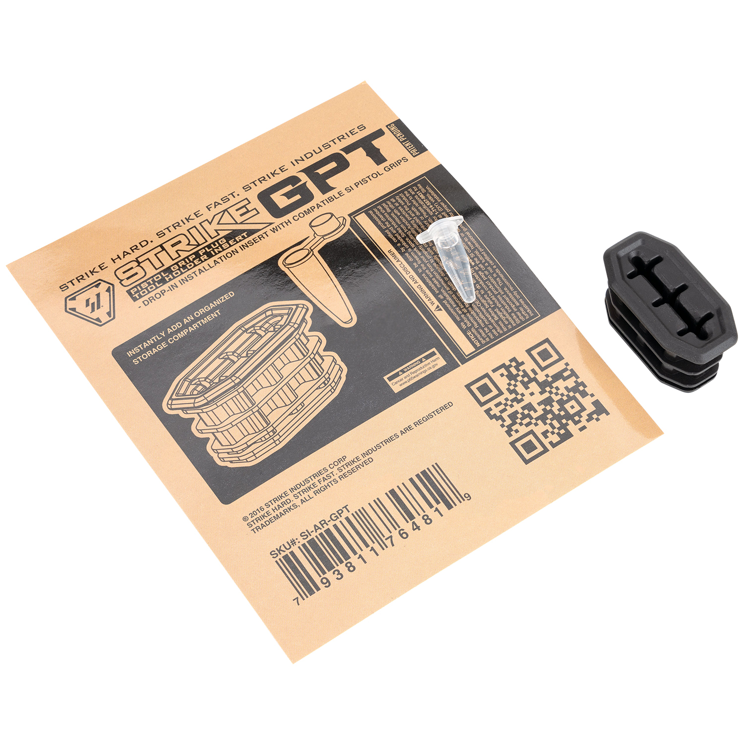 Strike Industries Argpt Grip Plug Tool
