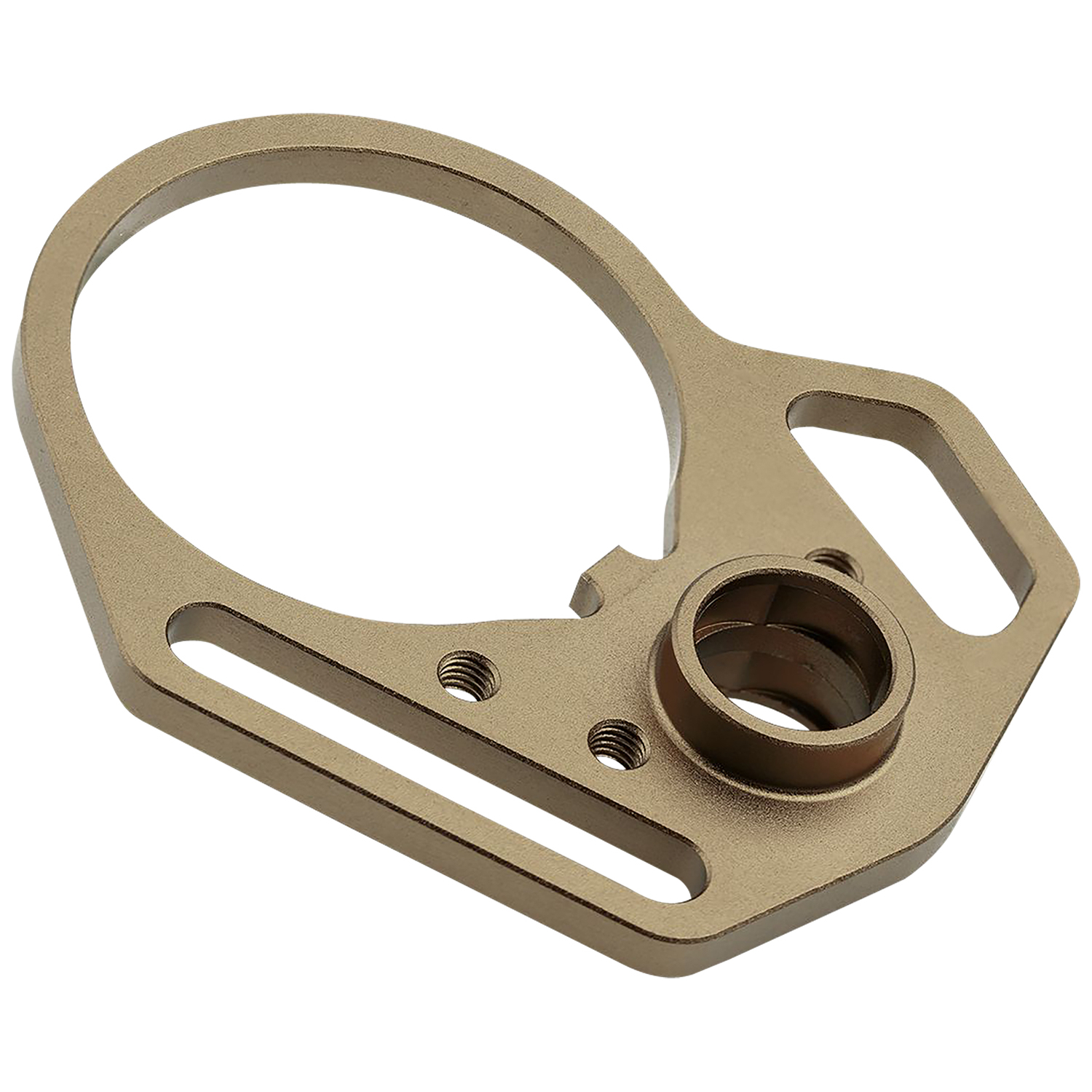 Strike Industries Qd End Plate & Anti-rotate Nut - Flat Dark Earth