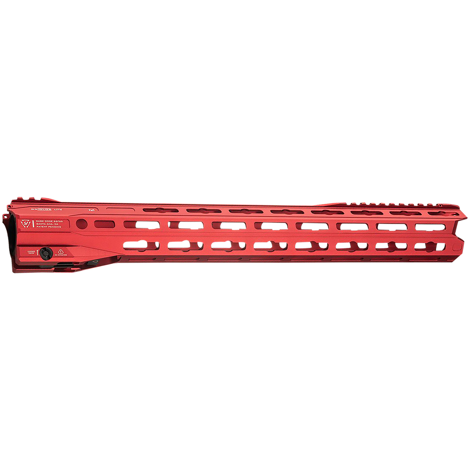 Strike Industries GRIDLOK-LITE-17-RED Gridlock Lite 17 M-lok Handguard