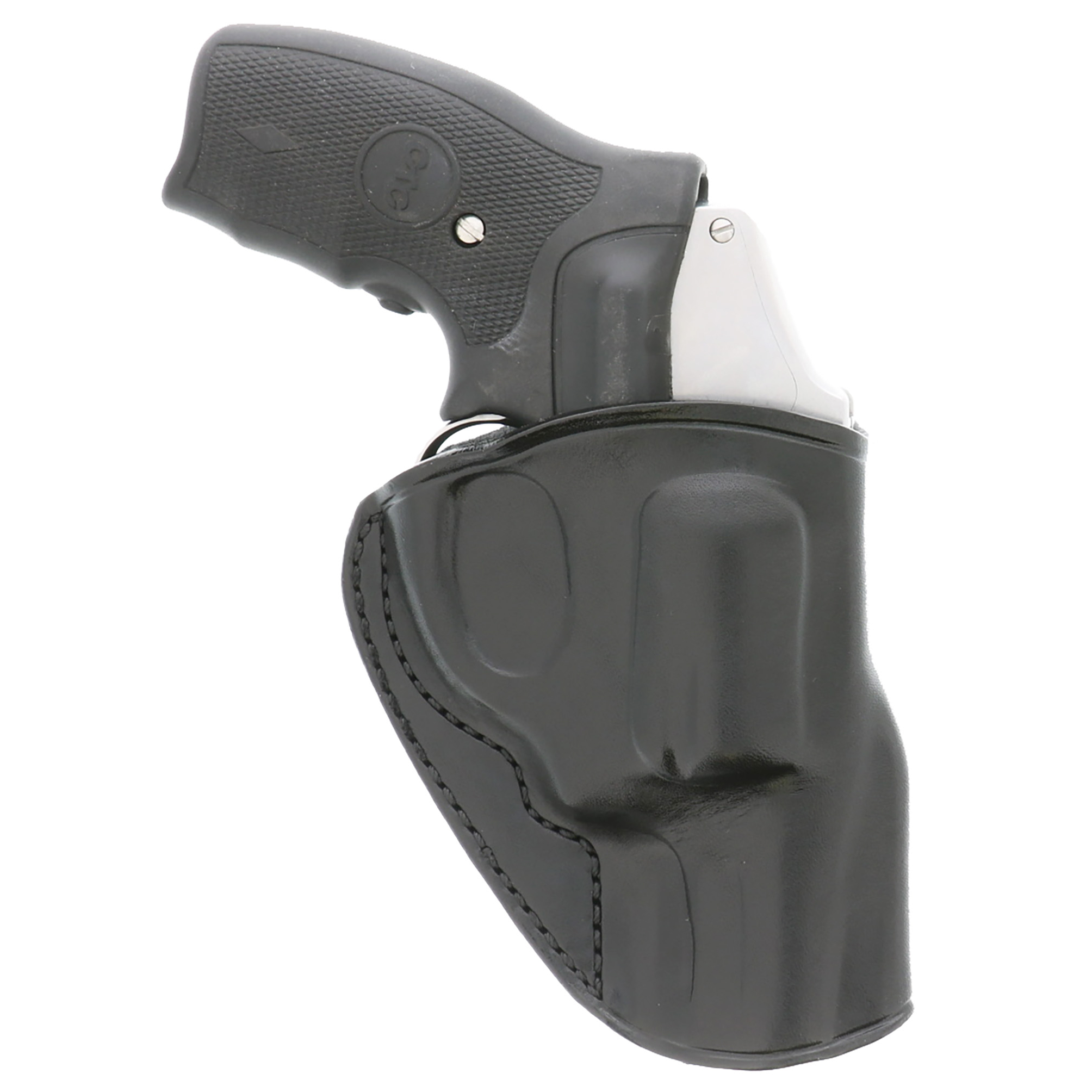 Galco SG158B Stinger Belt Holster - Black Leather, Right Hand