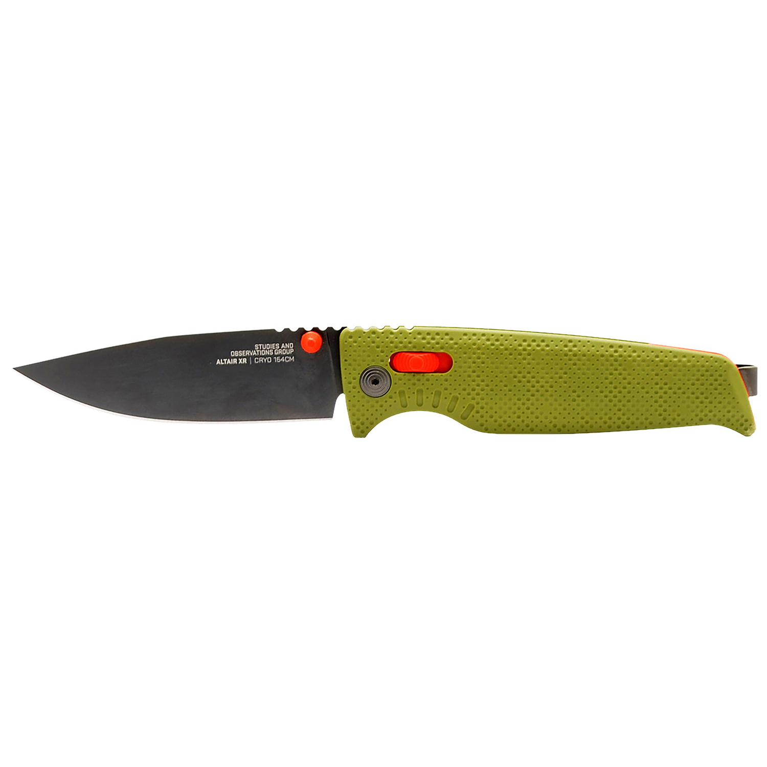 Sog Altair Xr 3.20 Folding Knife Field Green/stone Blue