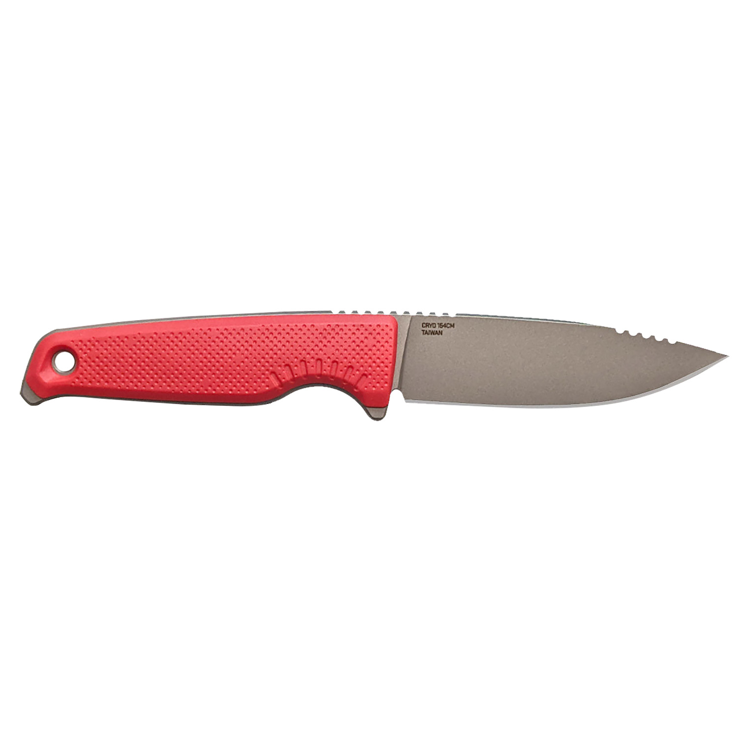 Sog Altair Fx Canyon Red 3.40 Clip Point Fixed Blade
