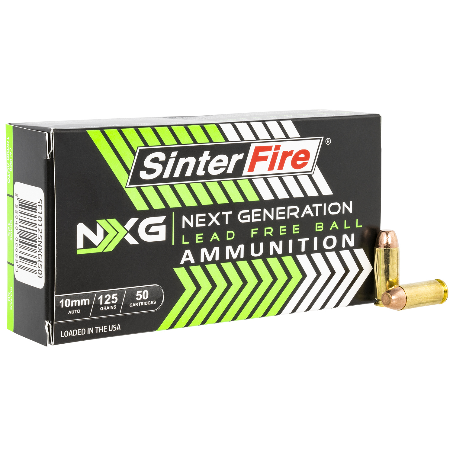 Sinterfire Nxg 10MM 125 Gr Lead-free Ball Ammo 50/20