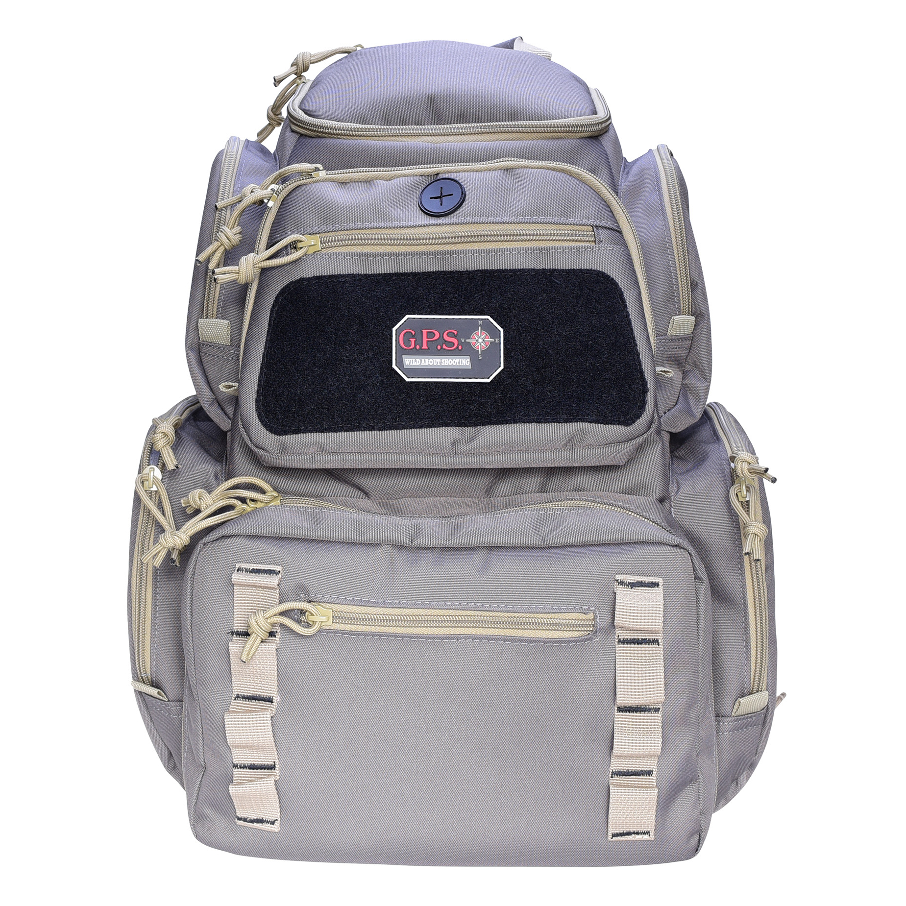 Gps 1712BPRK Pistolero Backpack 5 Handgun Rifle Green/khaki